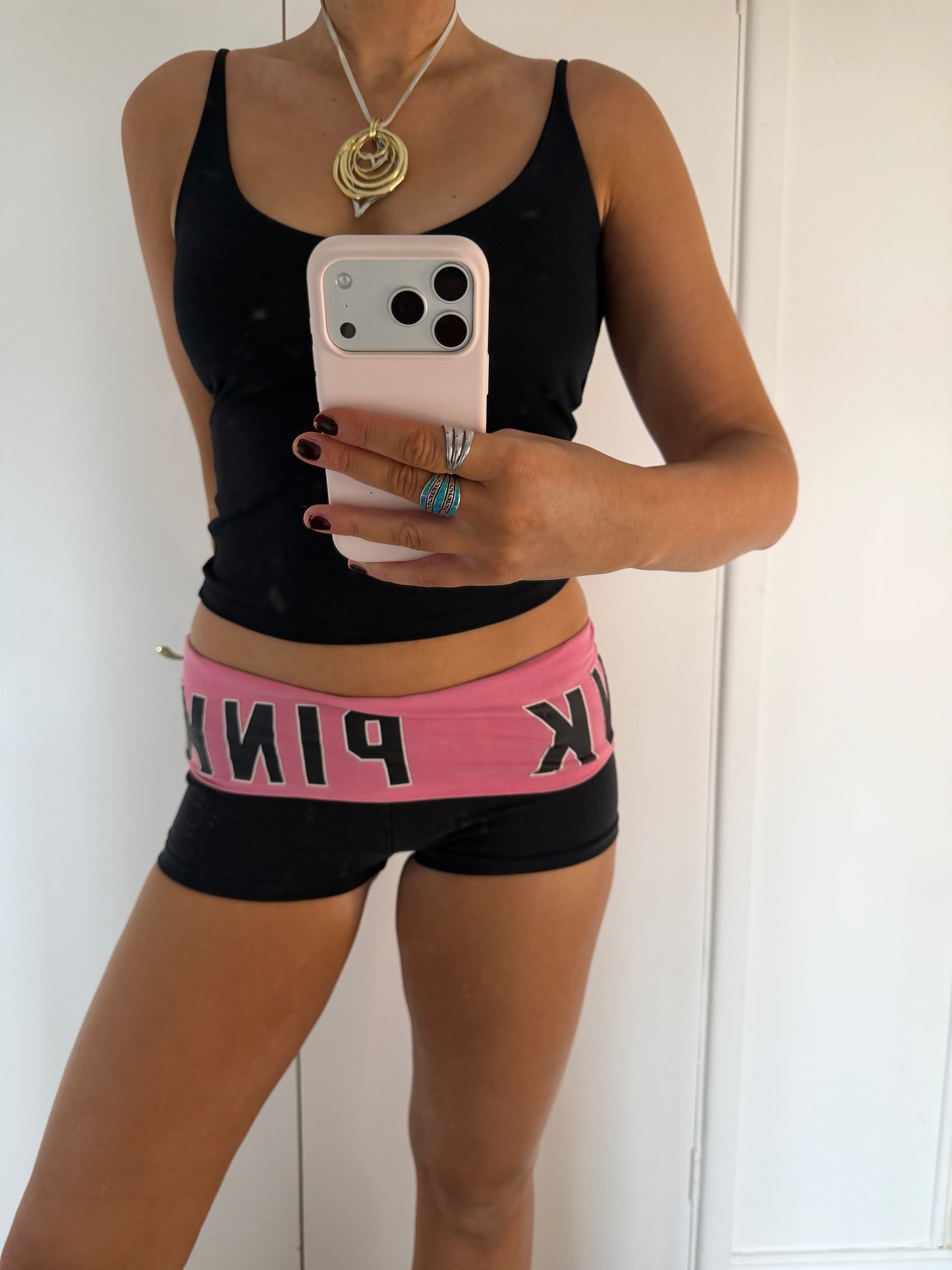 vs pink shorts