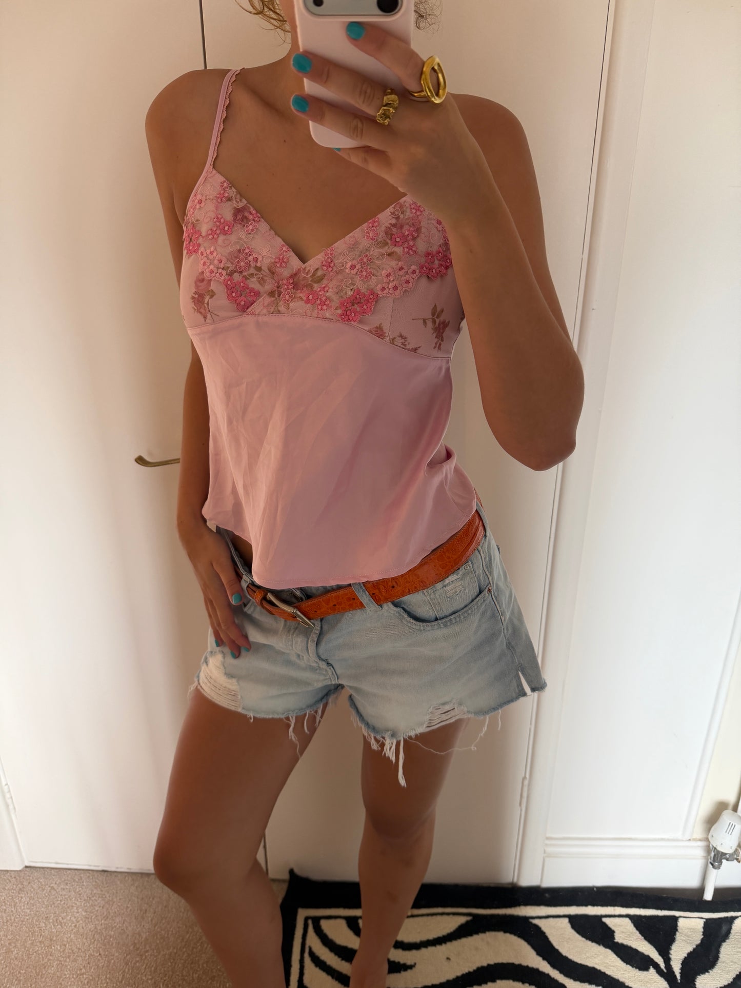 pink cami