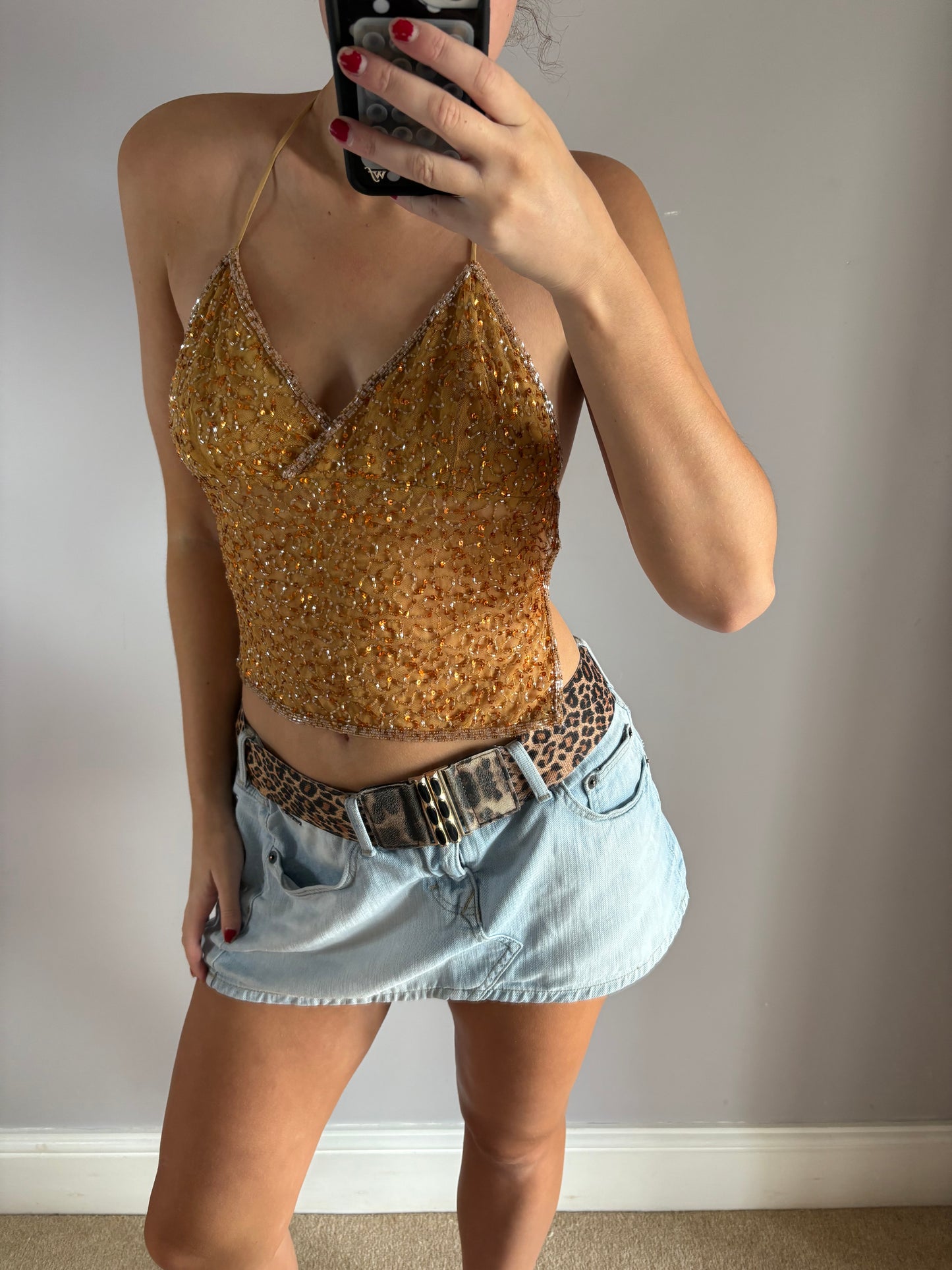 golden cami