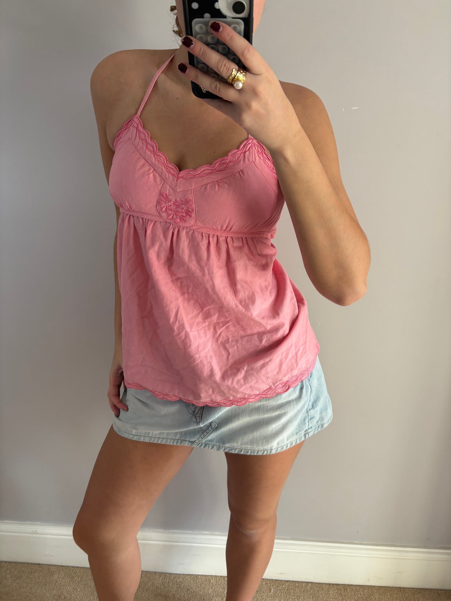 pink cami
