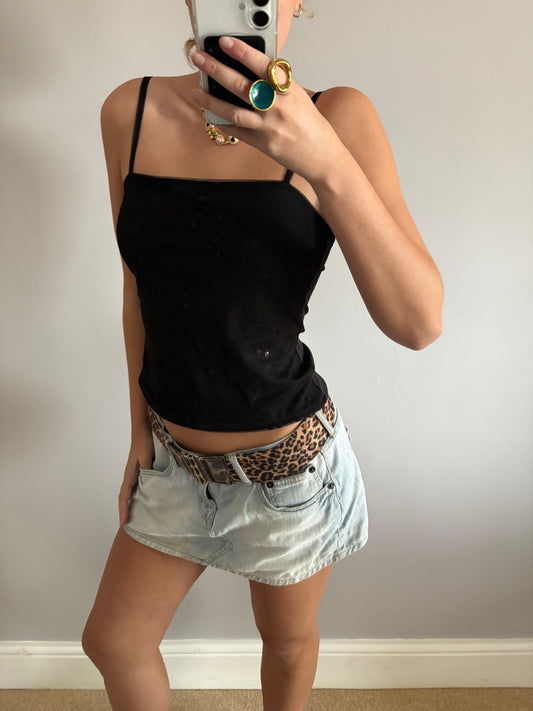 sequin cami