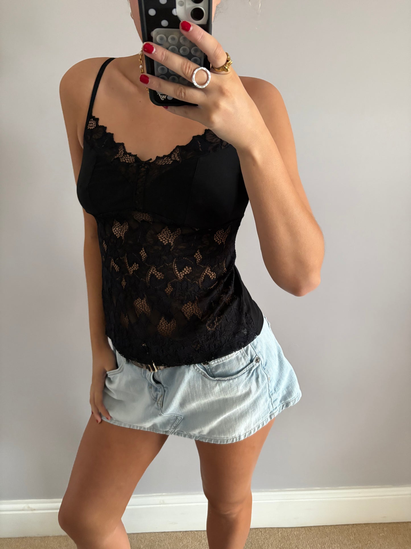 laced cami
