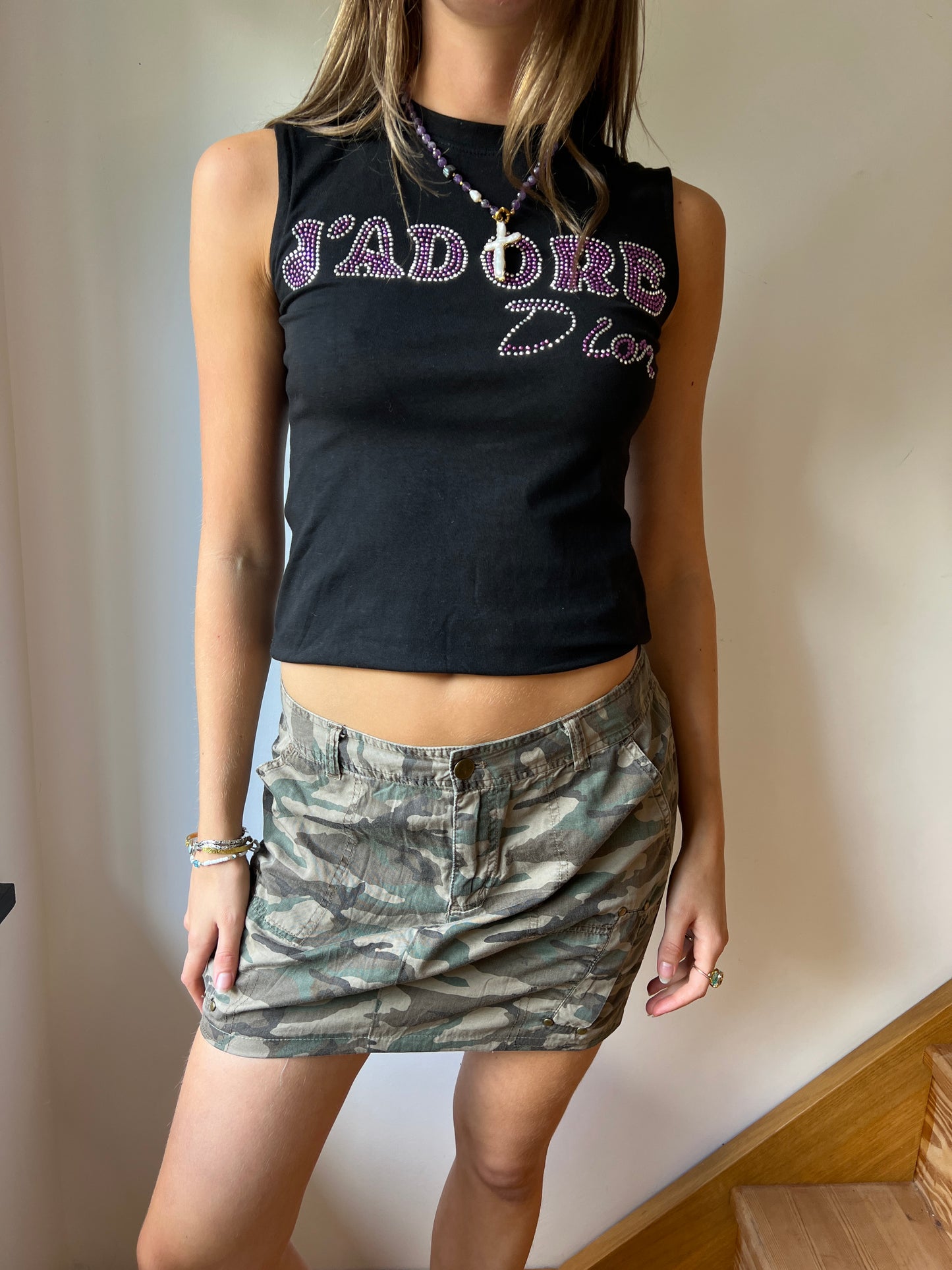 Camo Mini Skirt