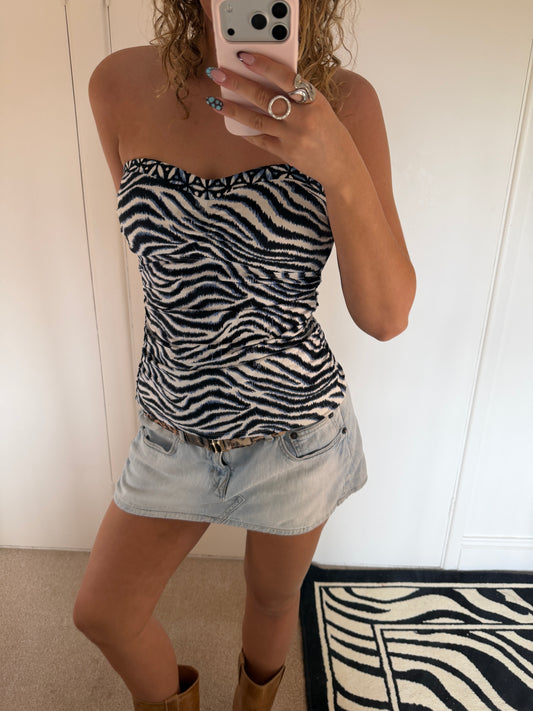 zebra bandeau