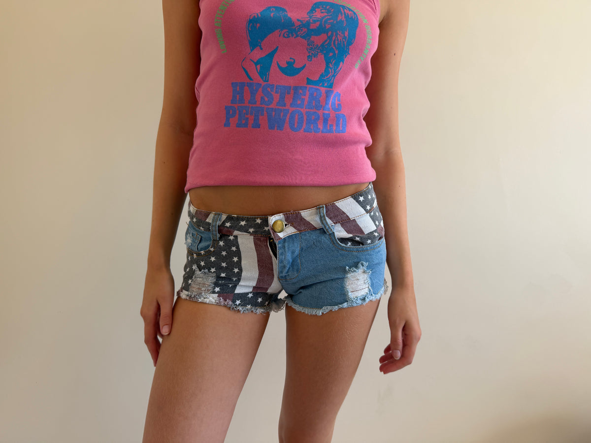 usa mini shorts