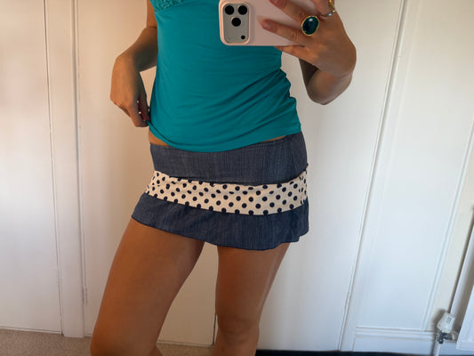 y2k mini skirt
