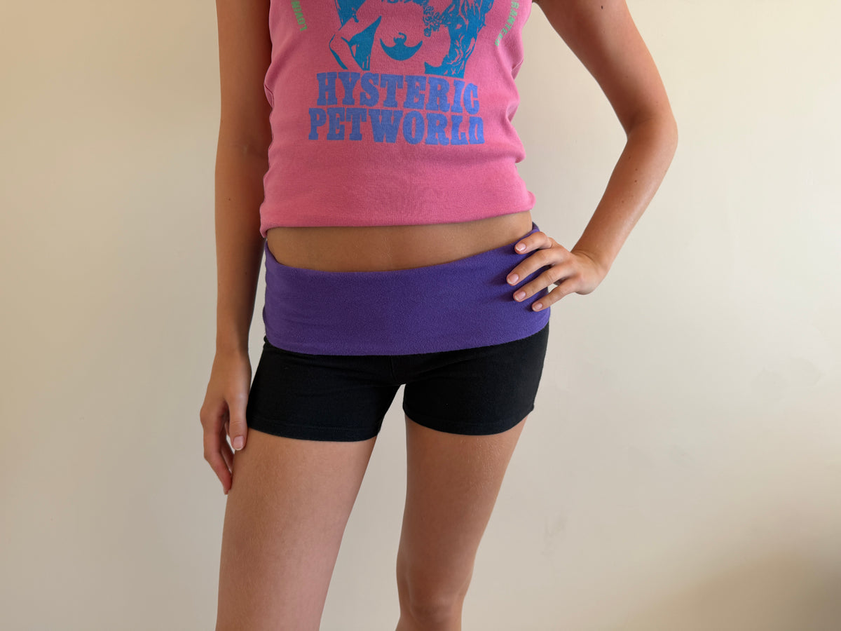 vs fold over shorts