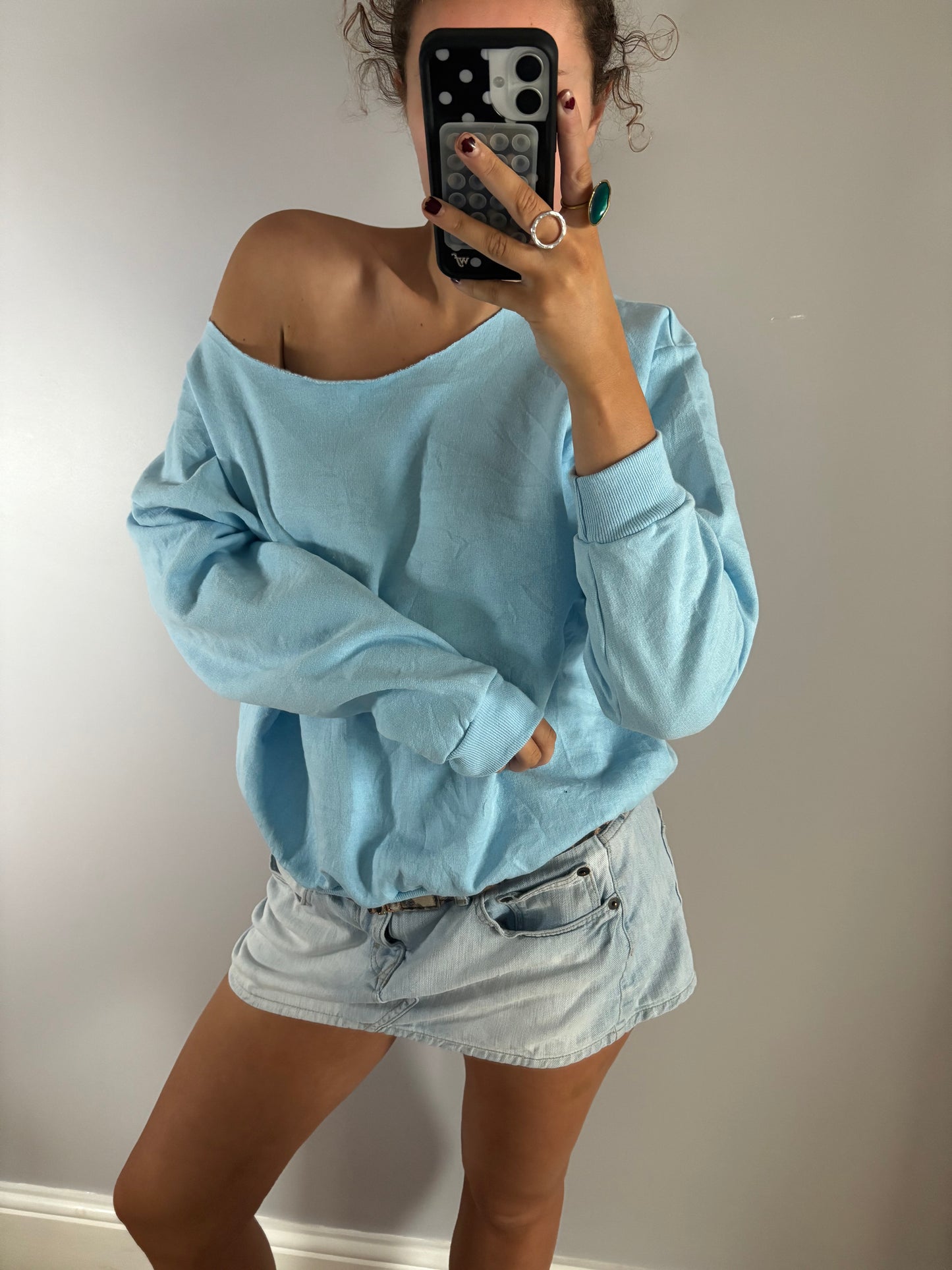 off shoulder jumper