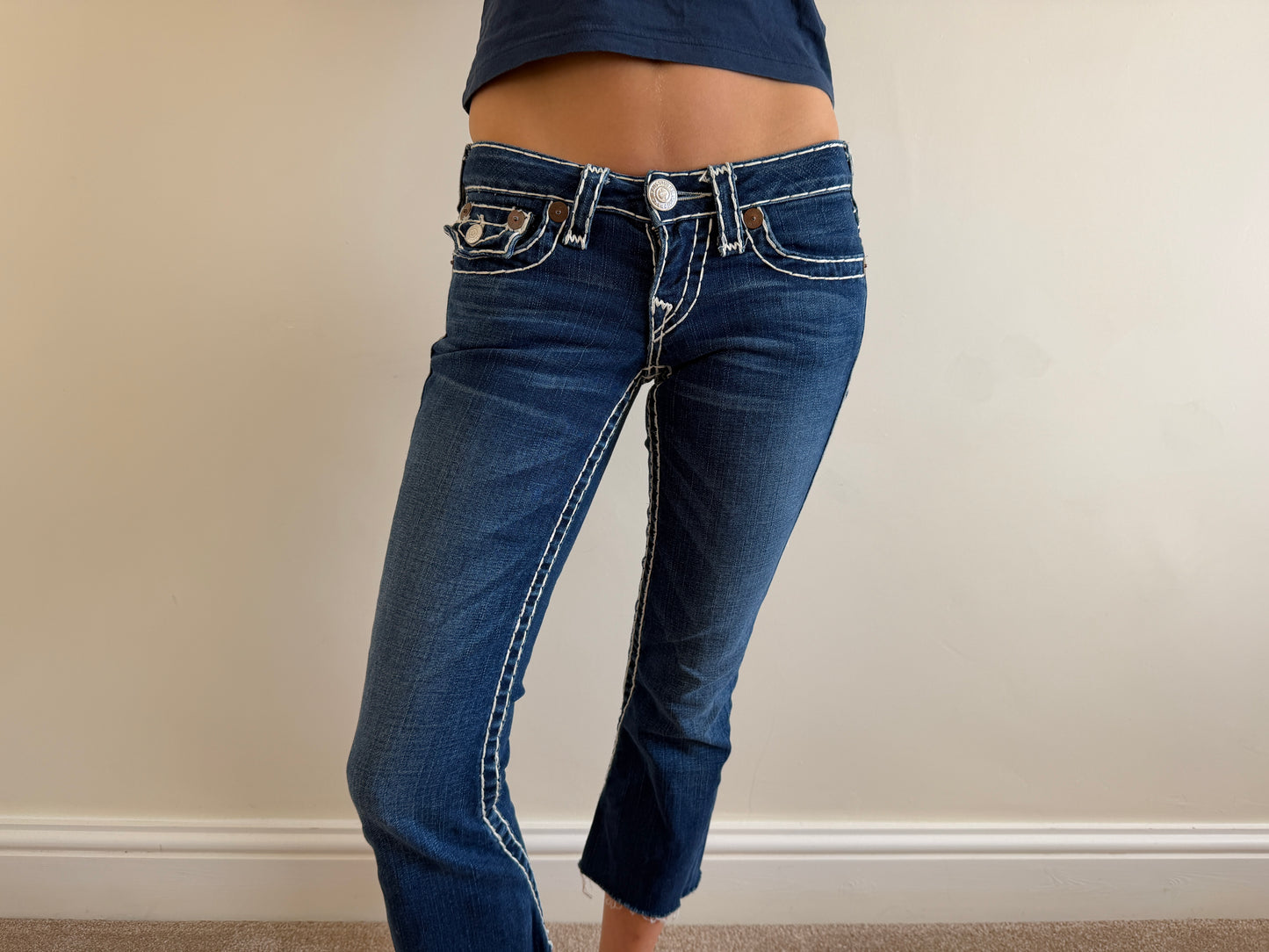 vintage true religion capris