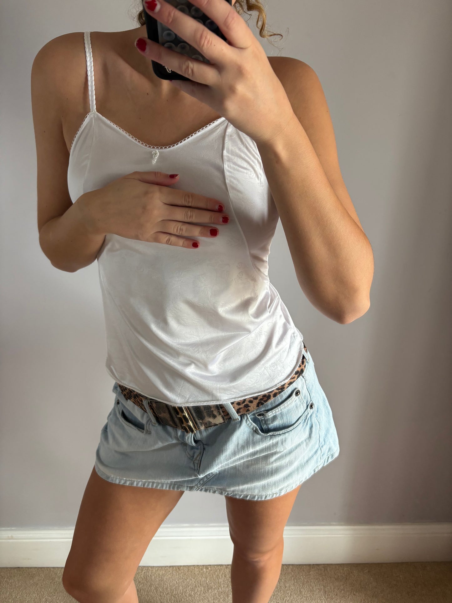 white cami