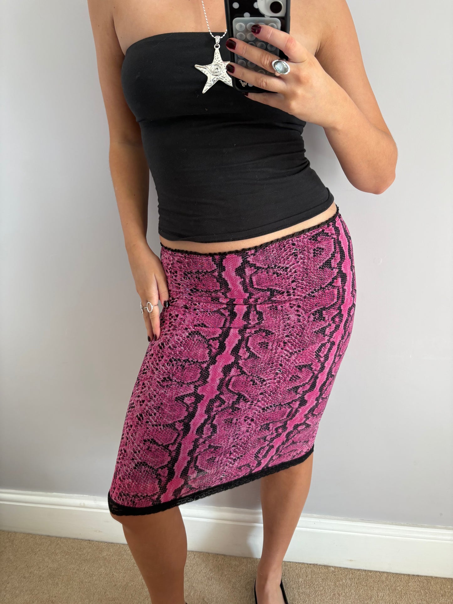 morgan de toi midi skirt