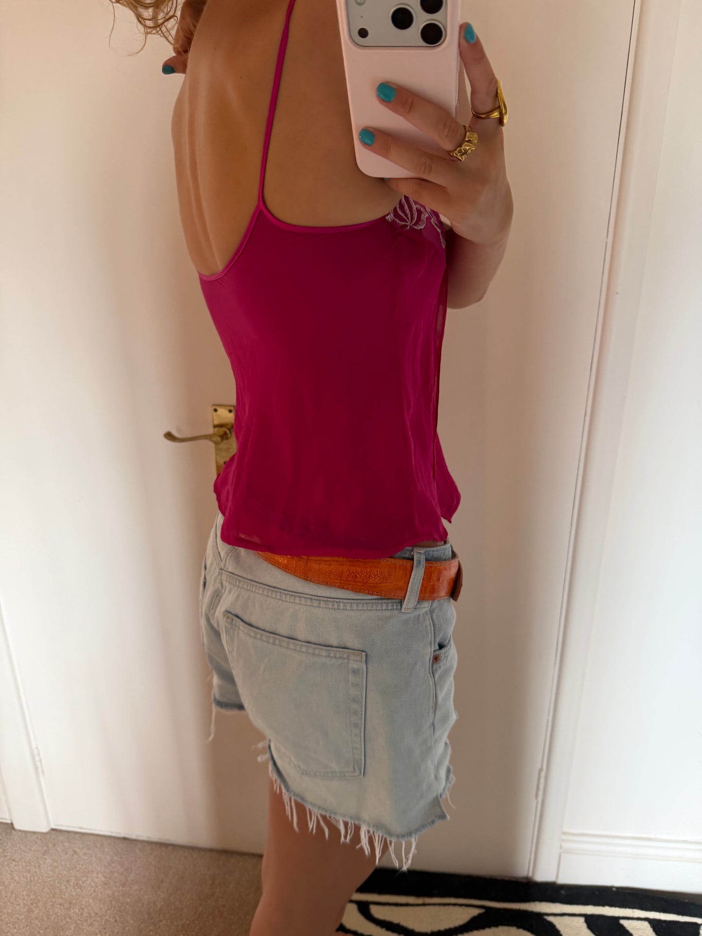 pink cami
