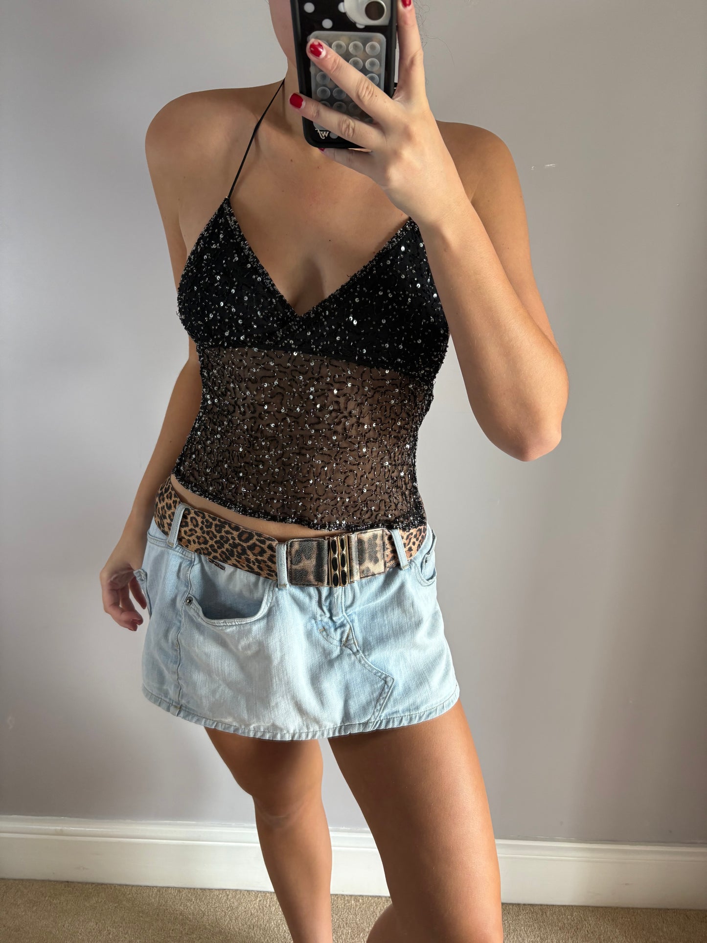 beaded cami