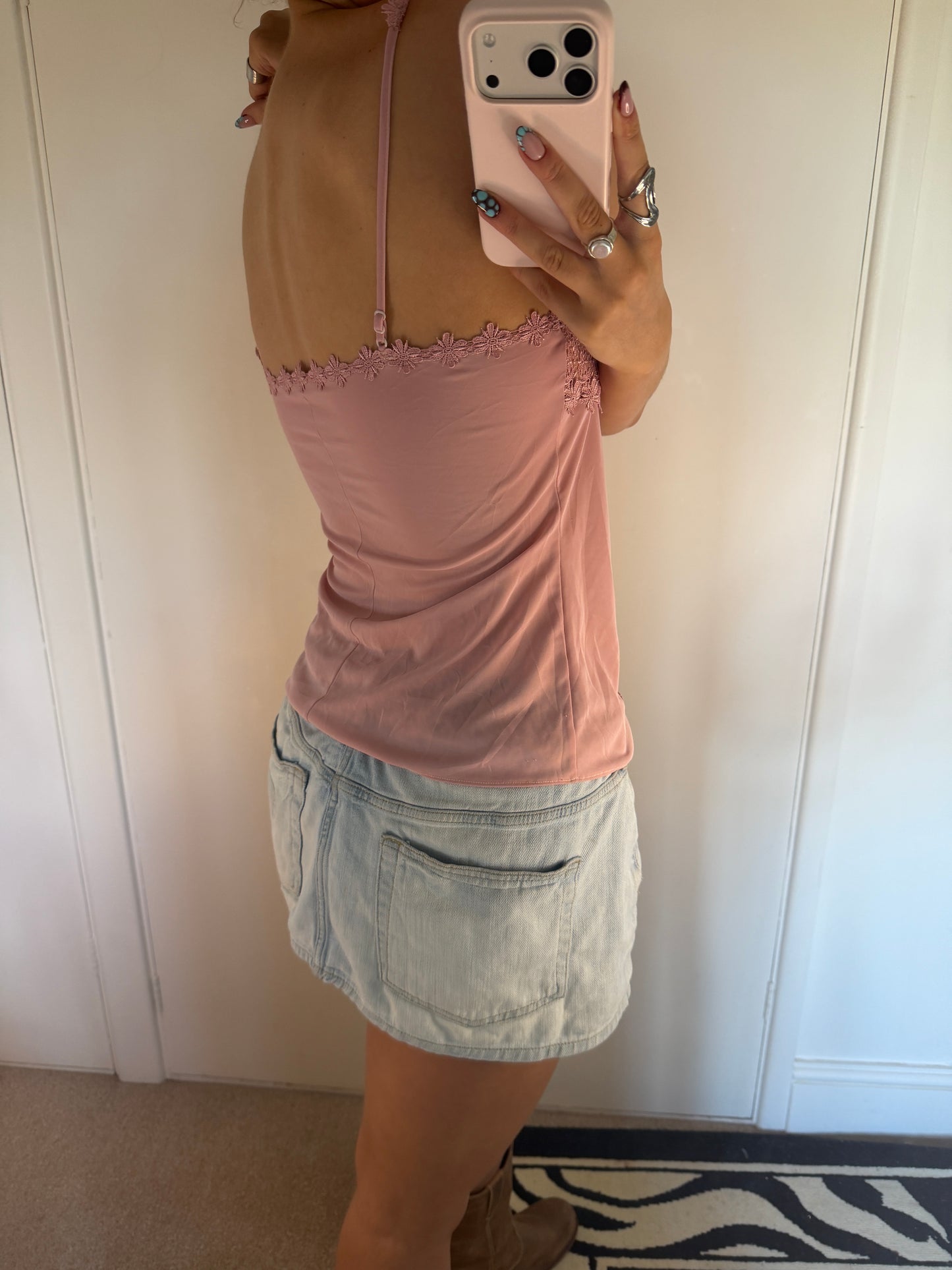 pink cami