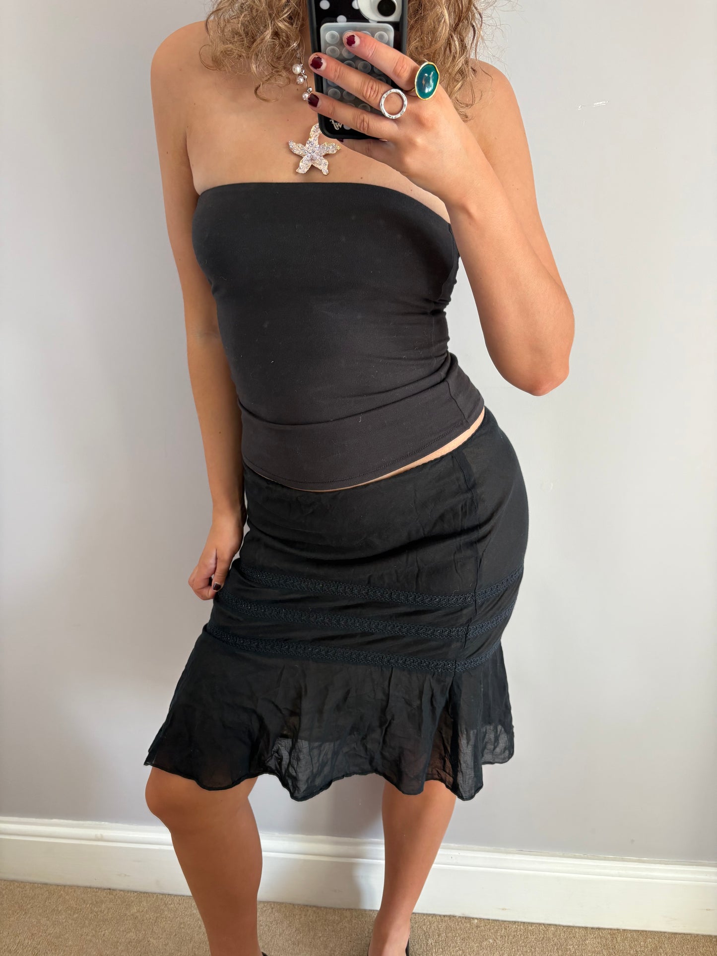 midi skirt