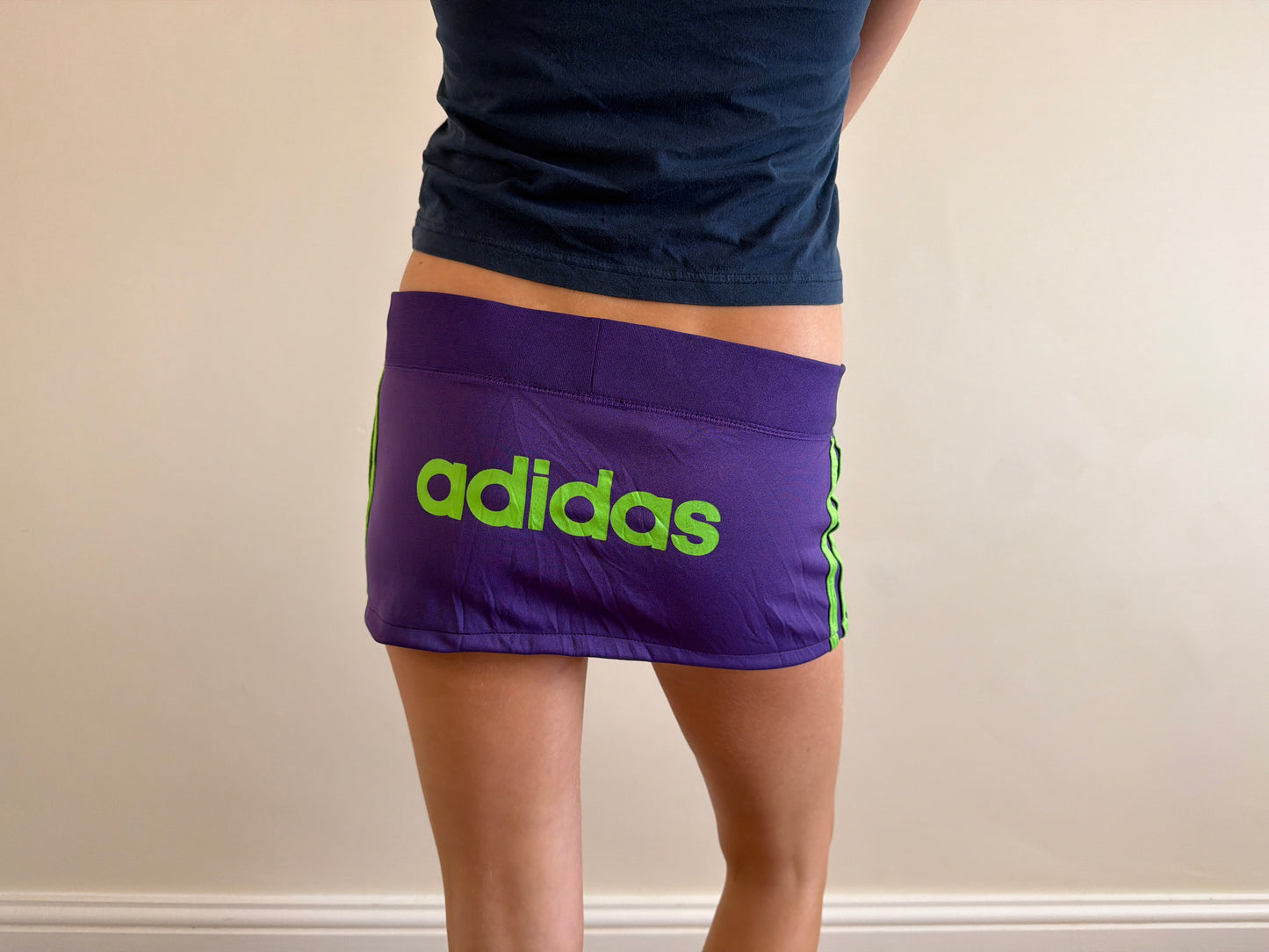 adidas mini skirt