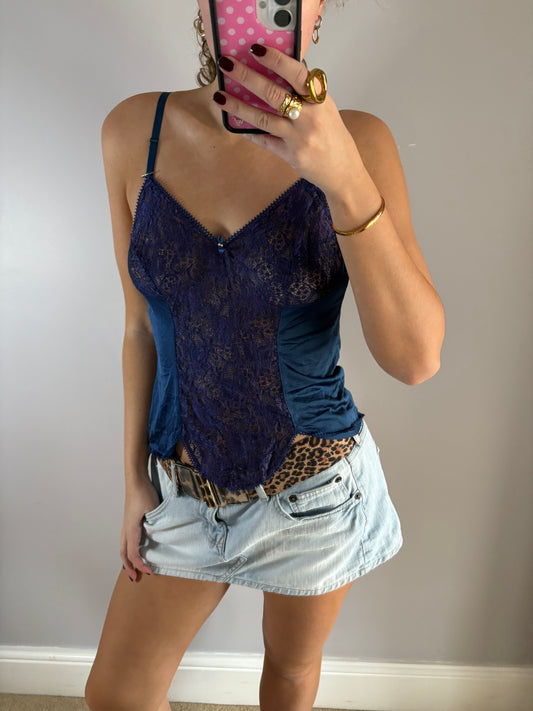 blue cami