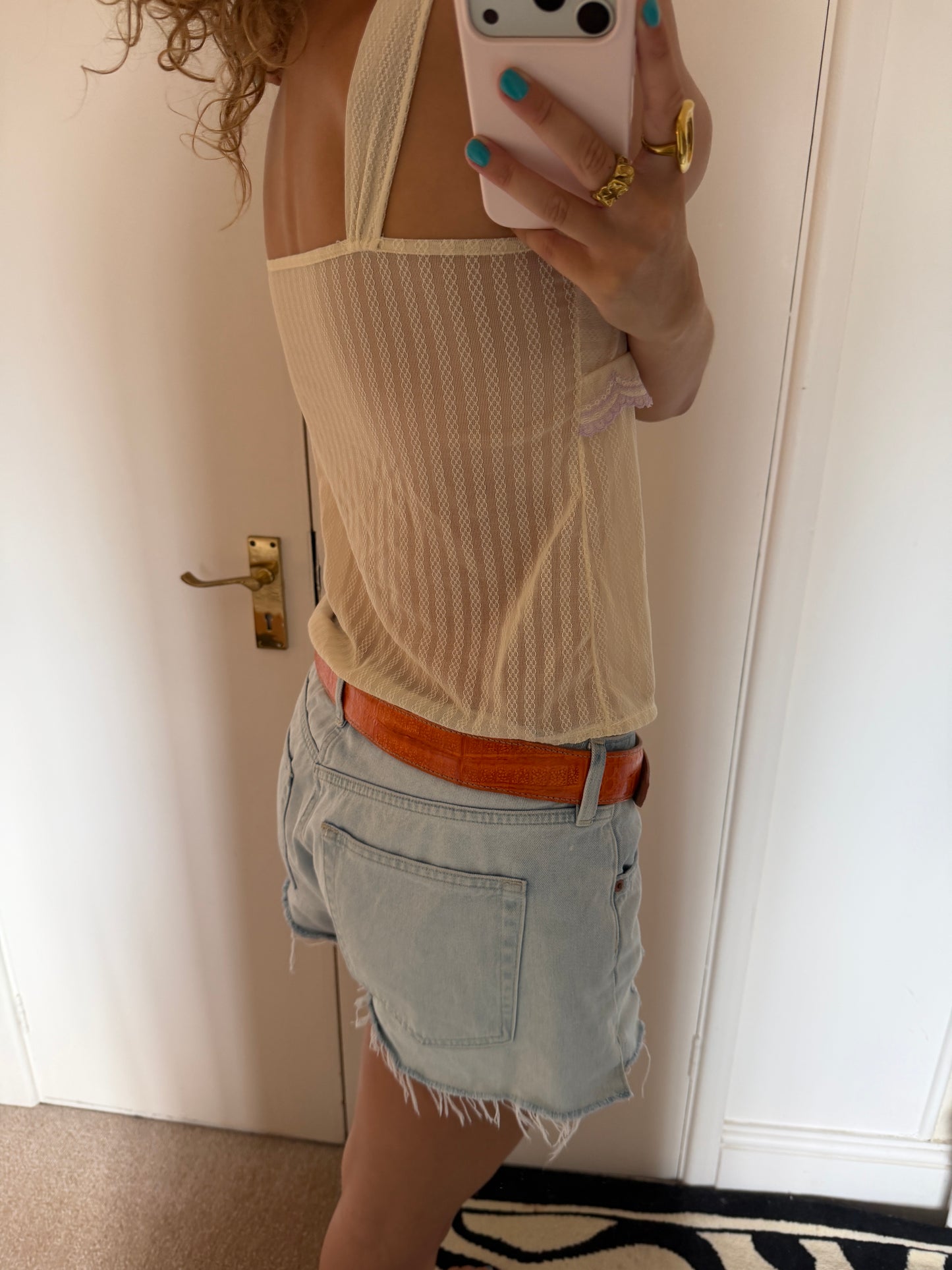 cream cami