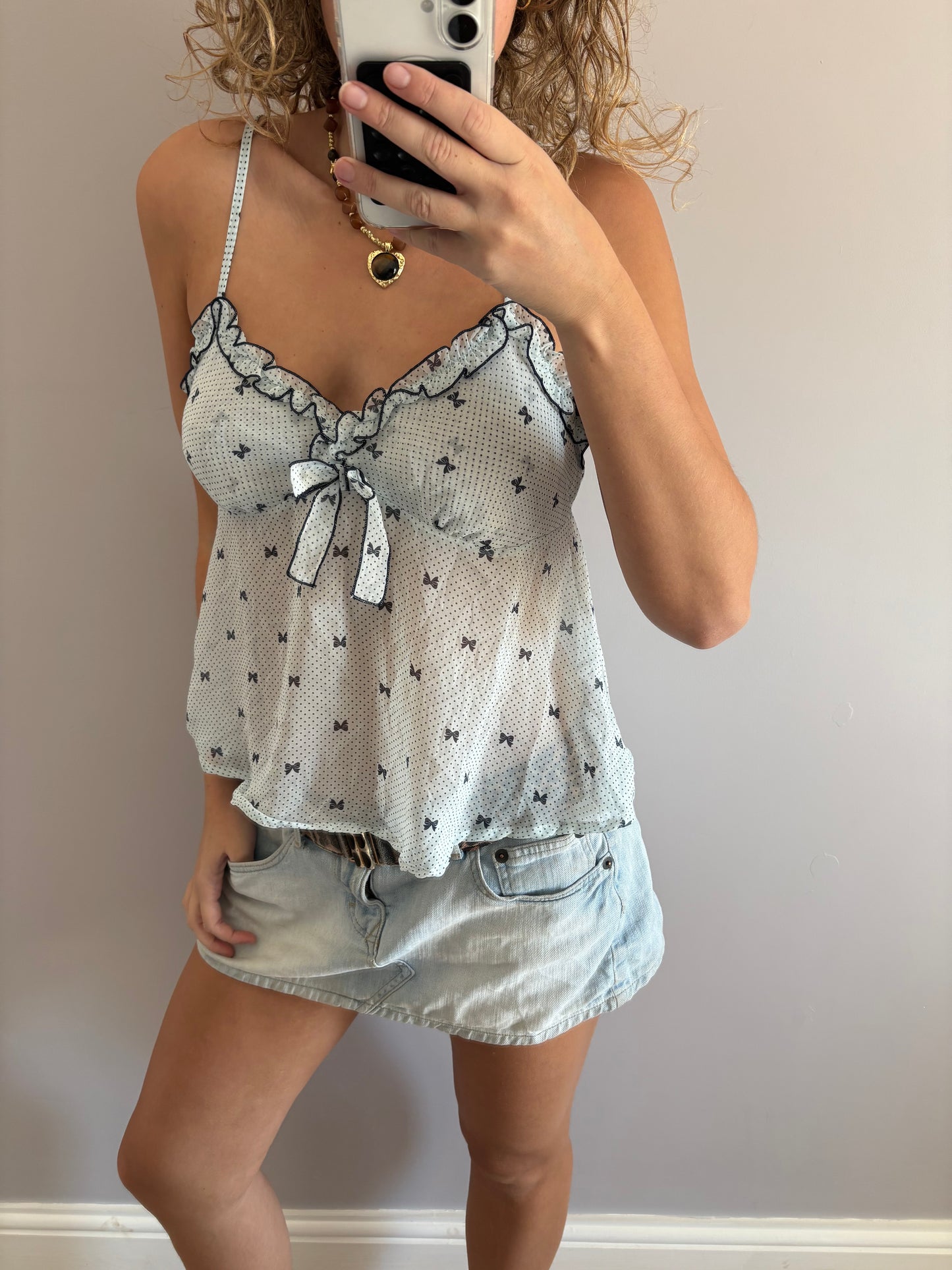 coquette cami