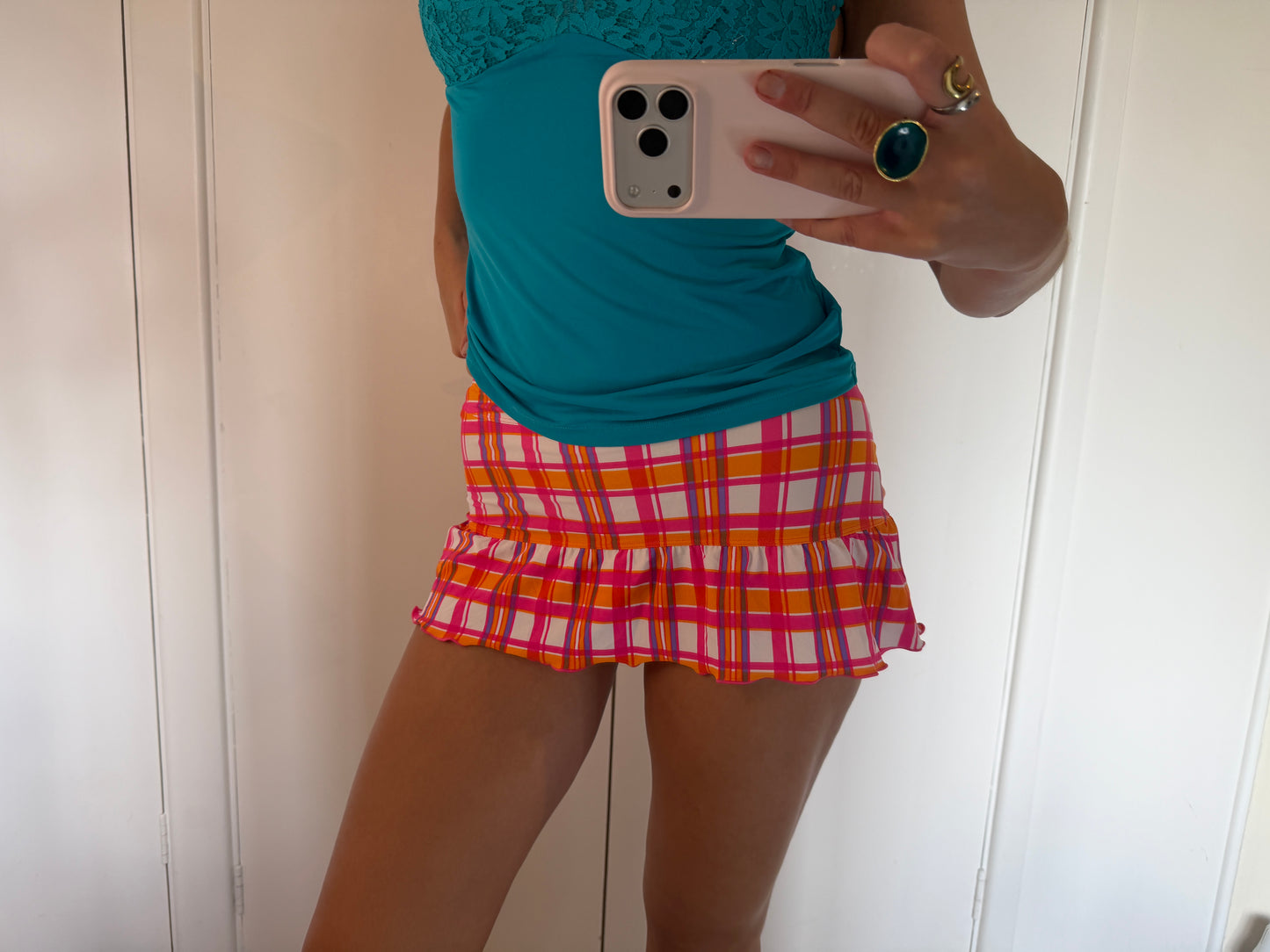 summer mini skirt