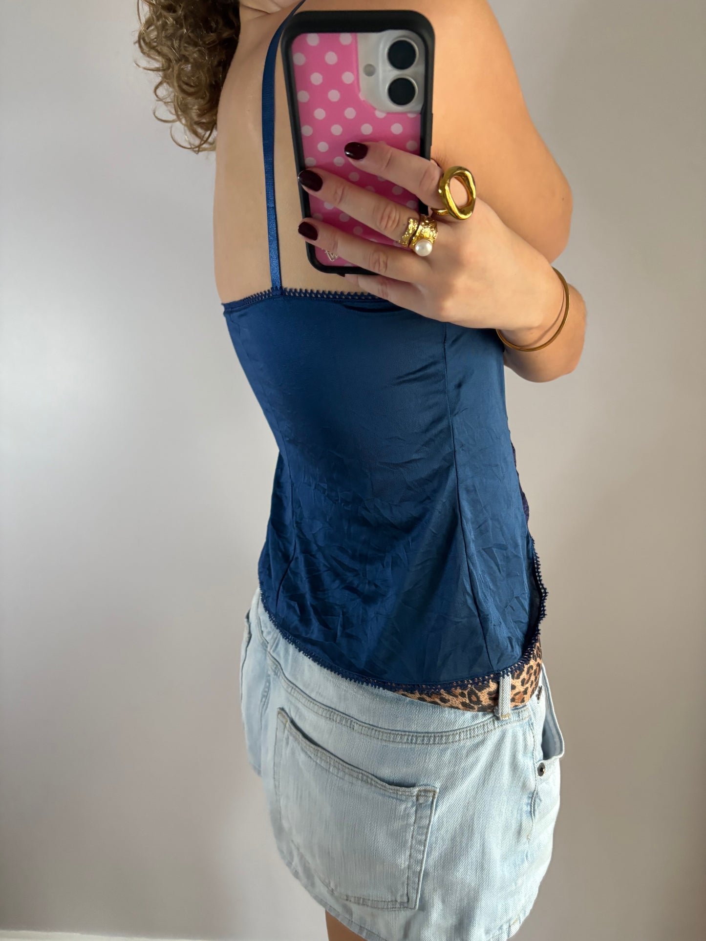 blue cami