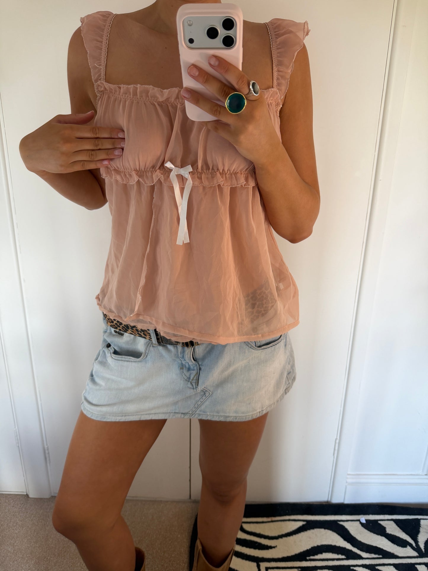 pink cami