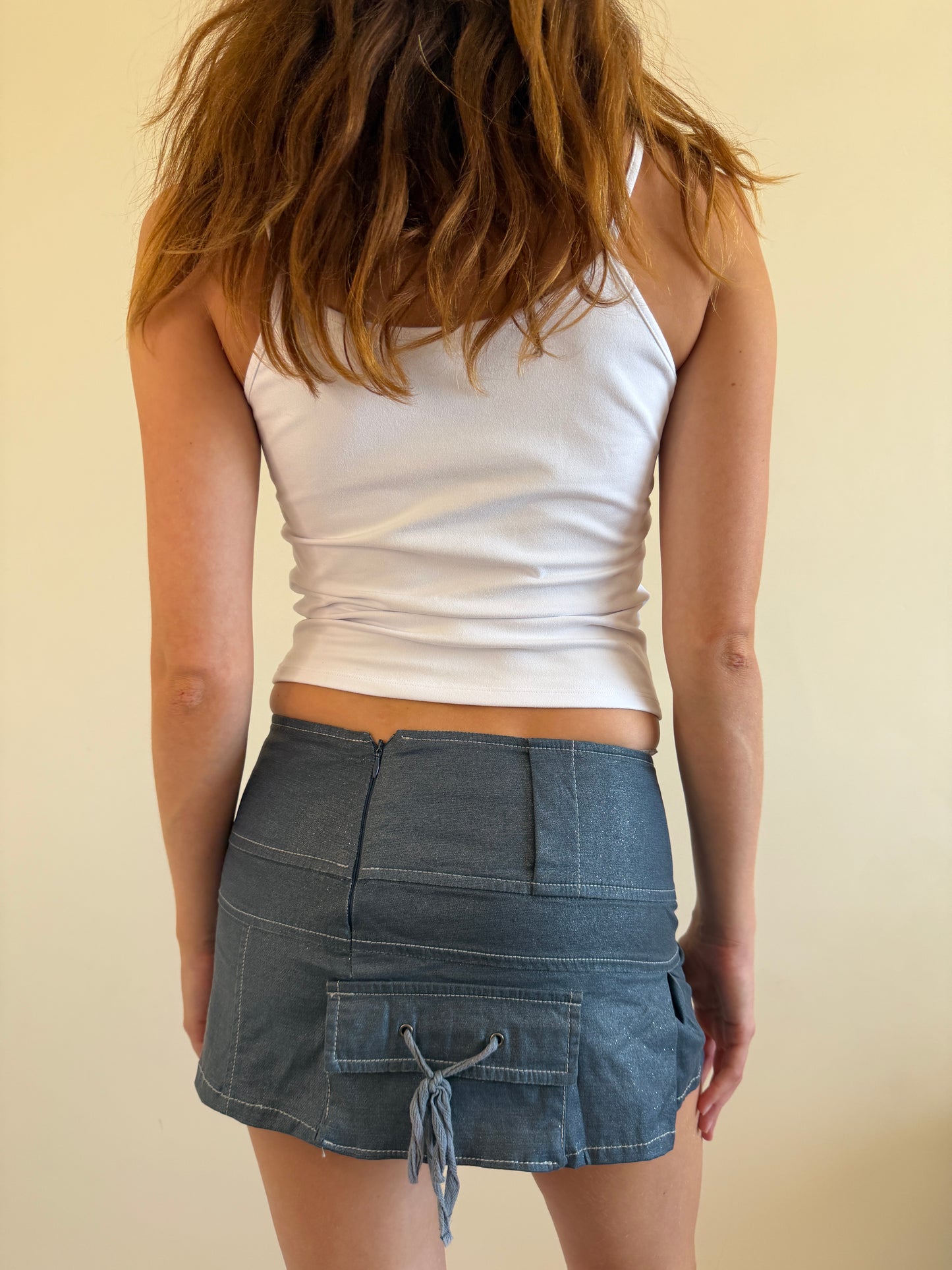 y2k mini skirt