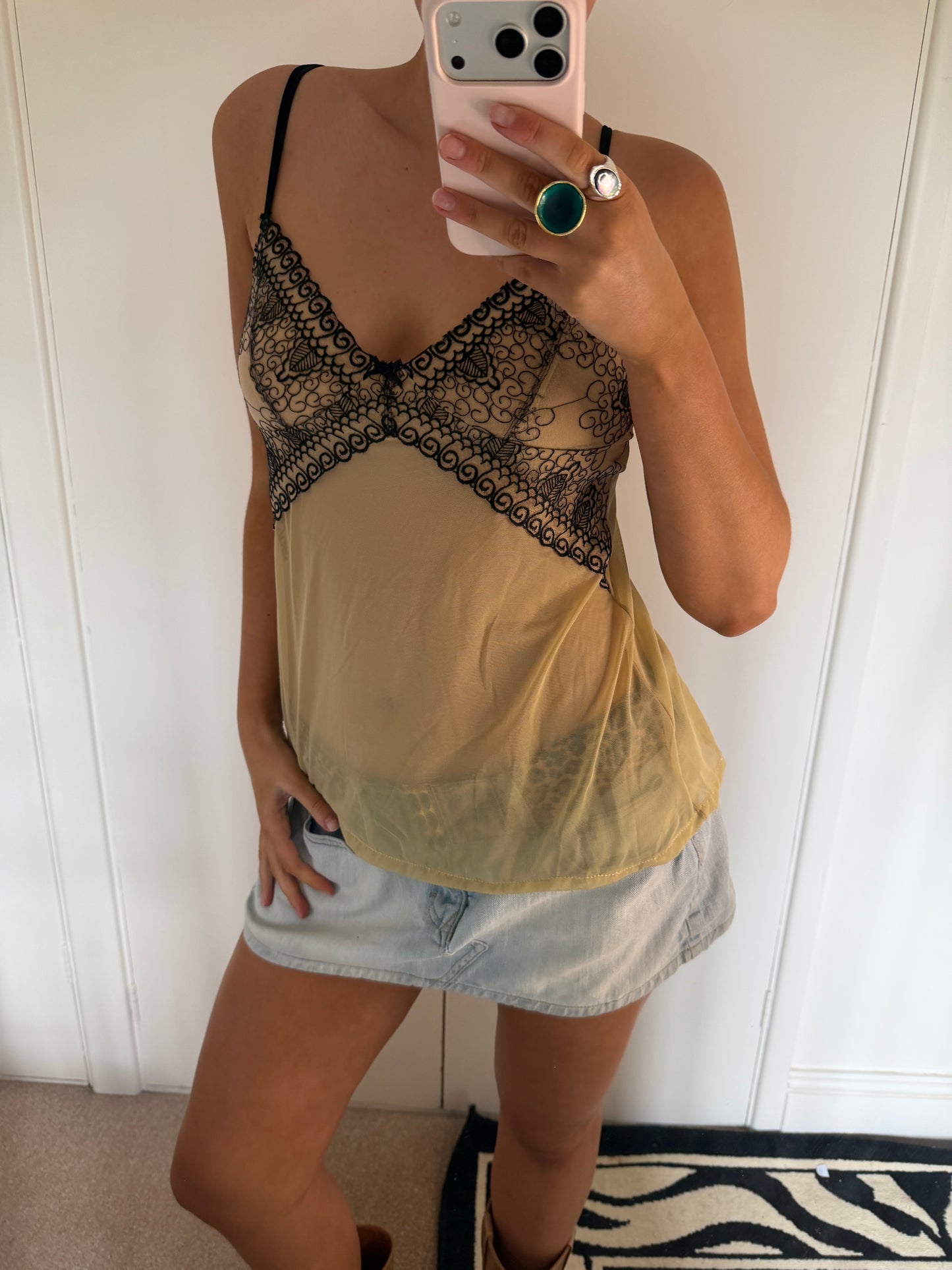 laced cami