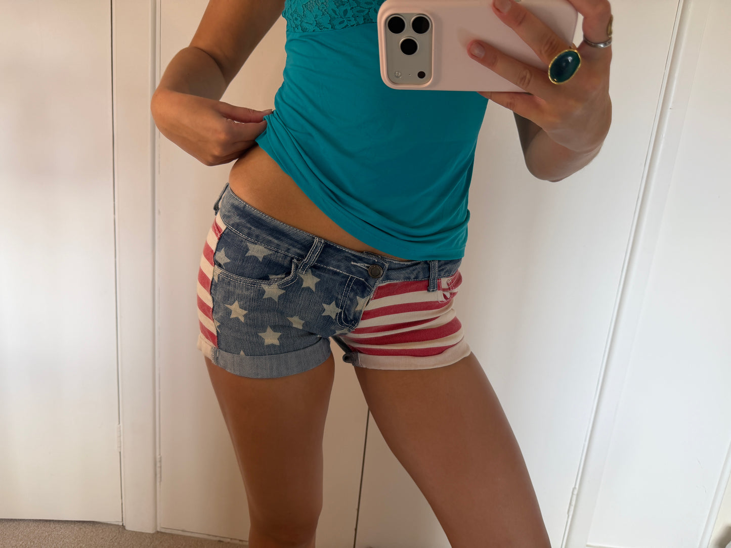 usa mini shorts