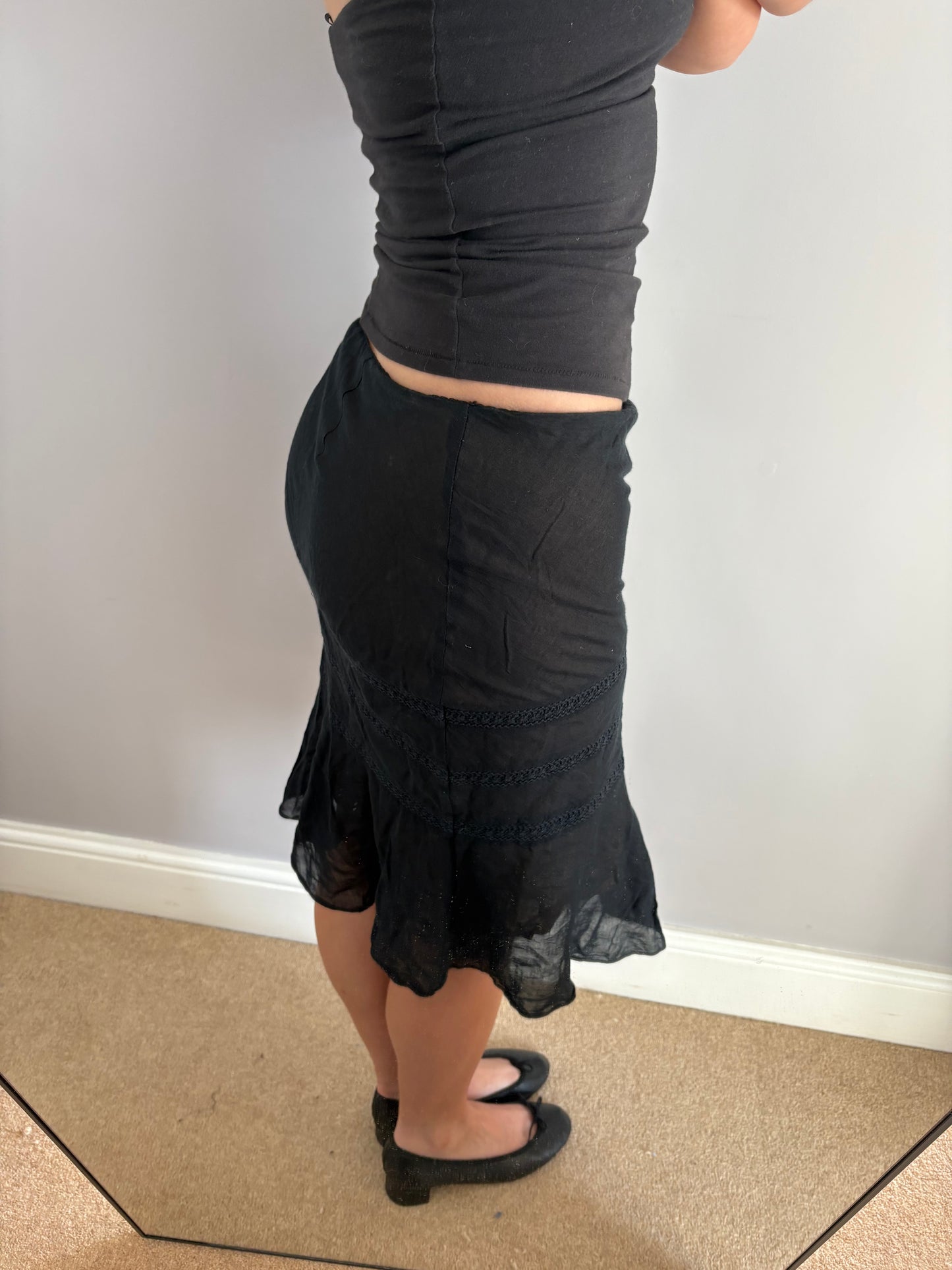 midi skirt