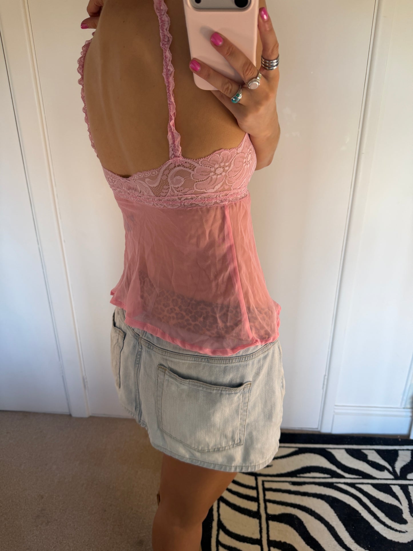 pink cami