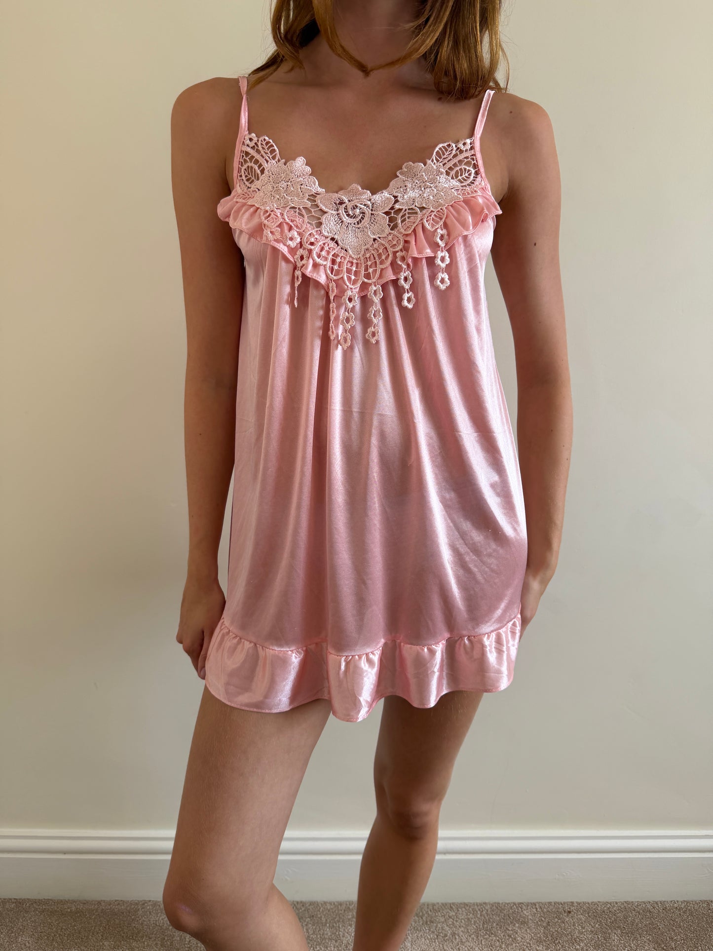 pink mini dress