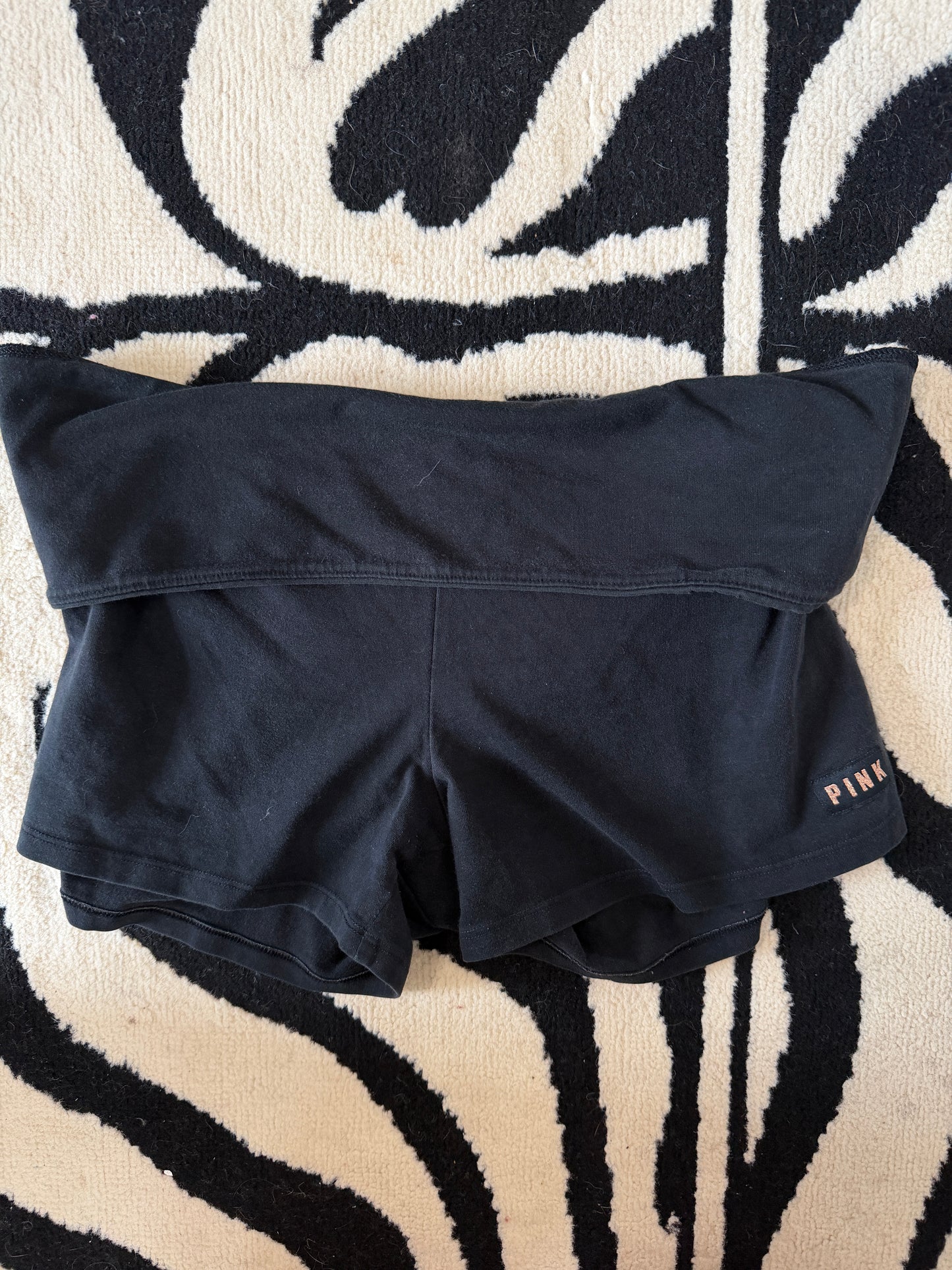pink yoga mini shorts
