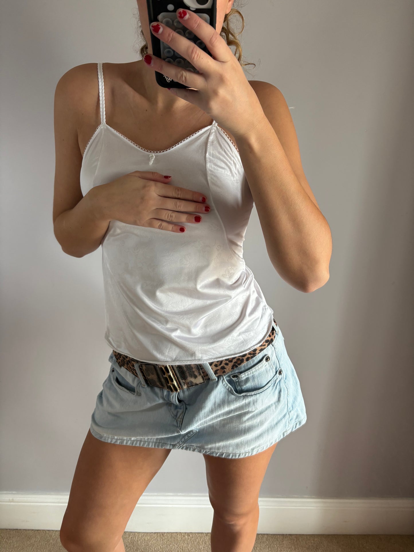 white cami