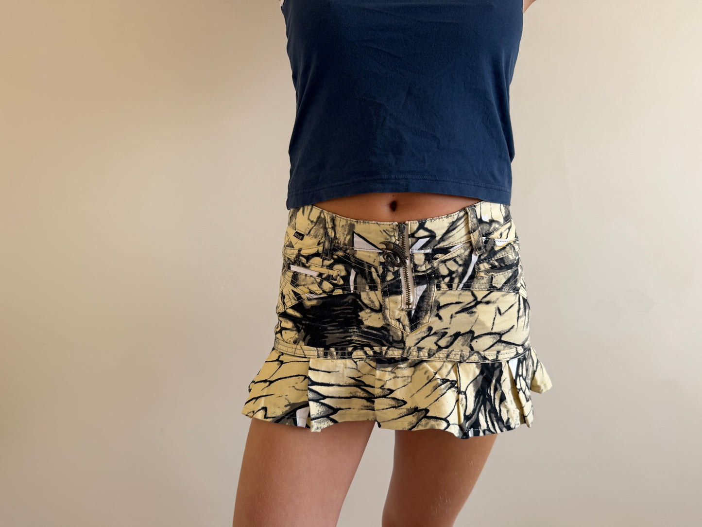 cavalli mini skirt