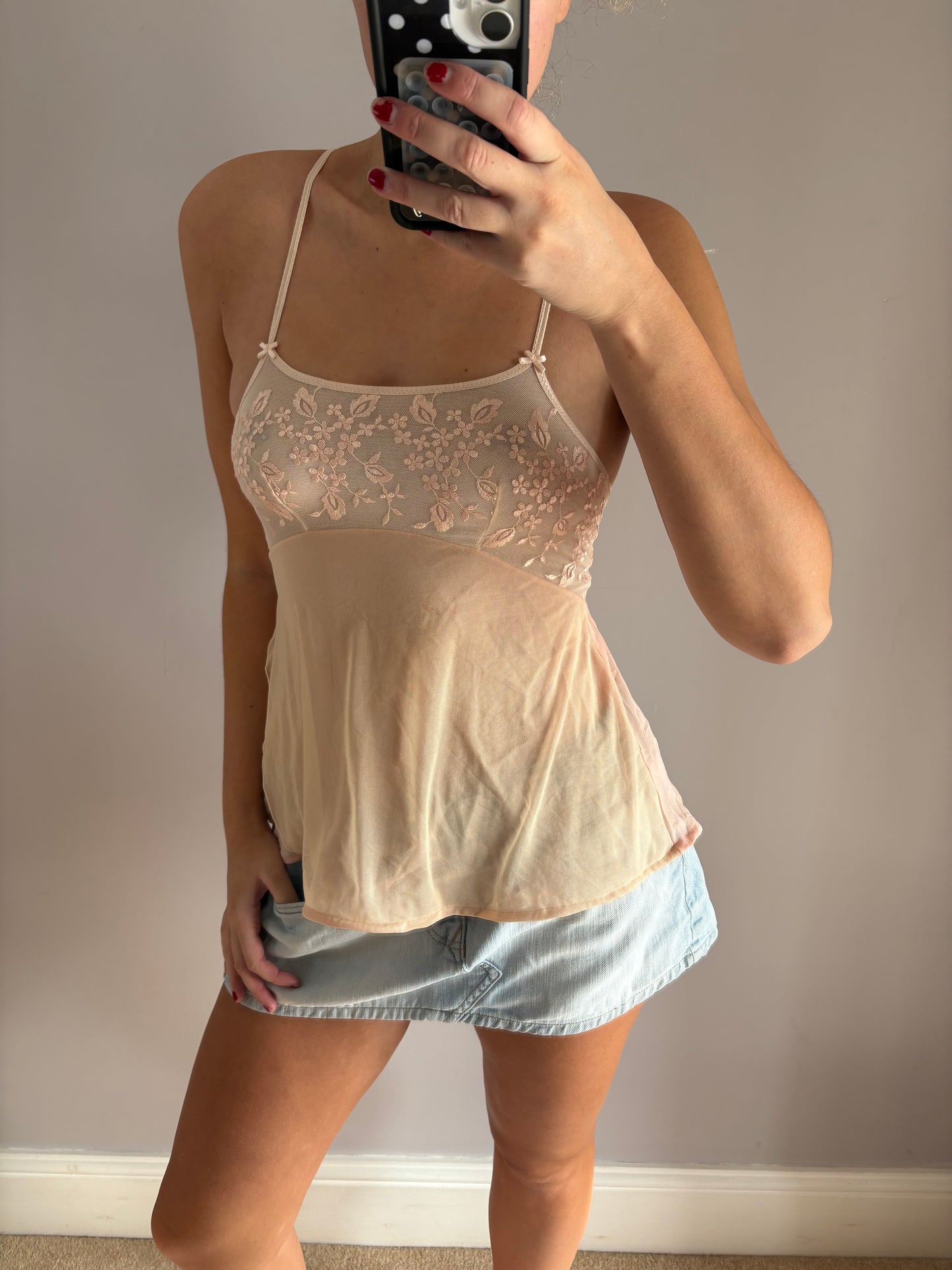coquette cami