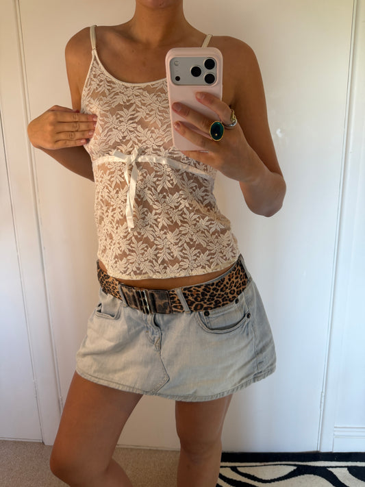 laced cami