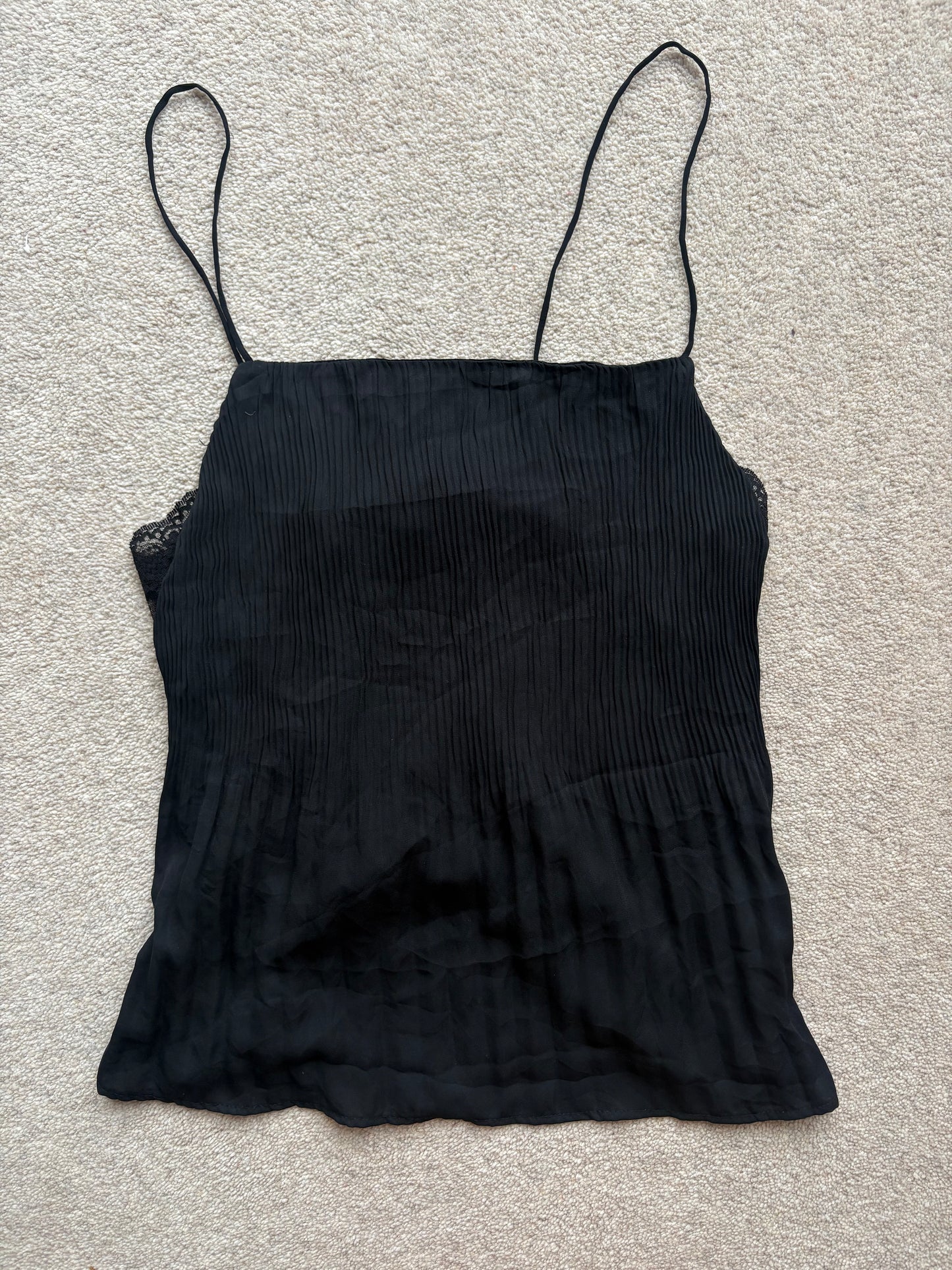 black mesh cami