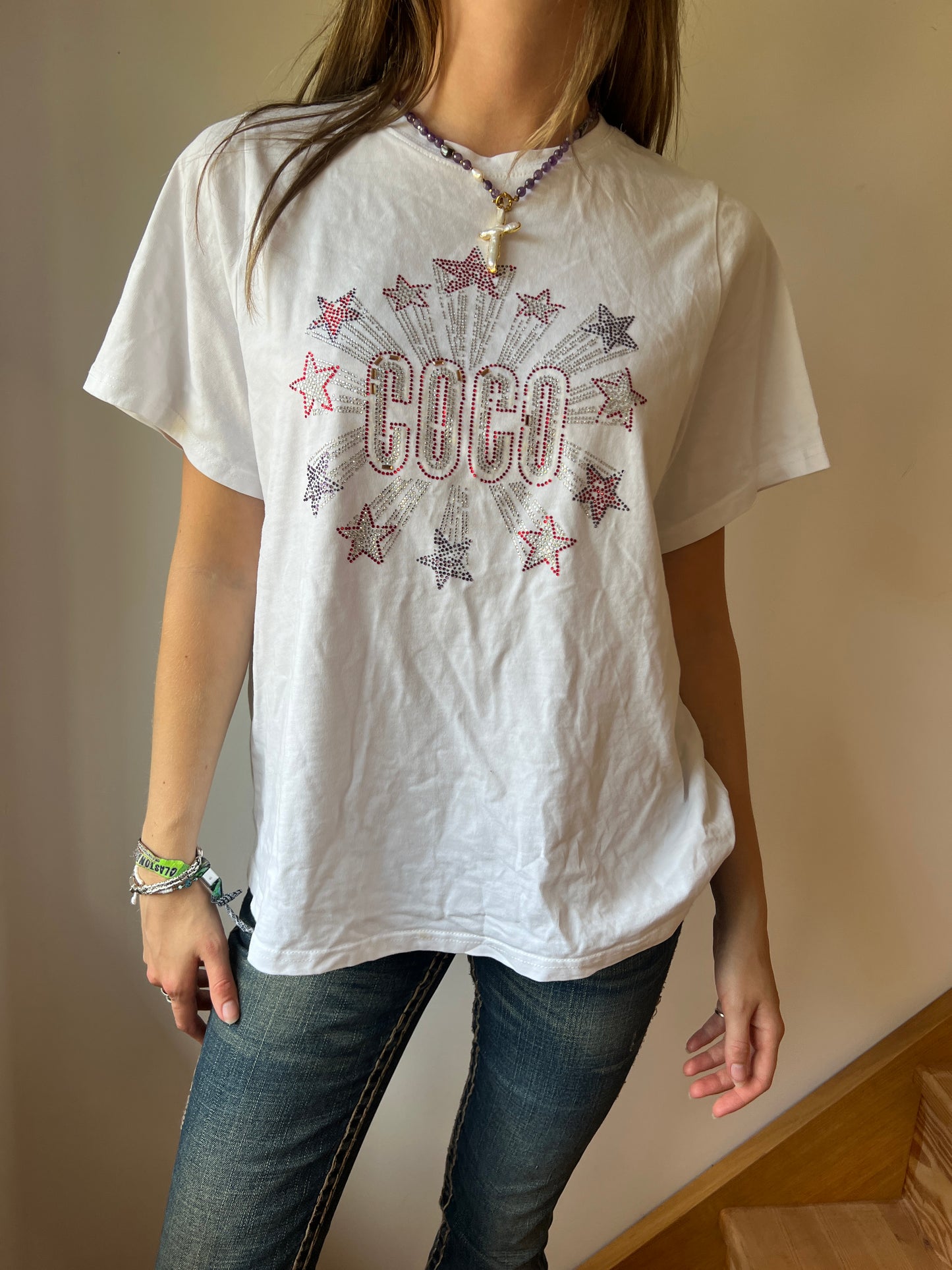 Rhinestone Tshirt