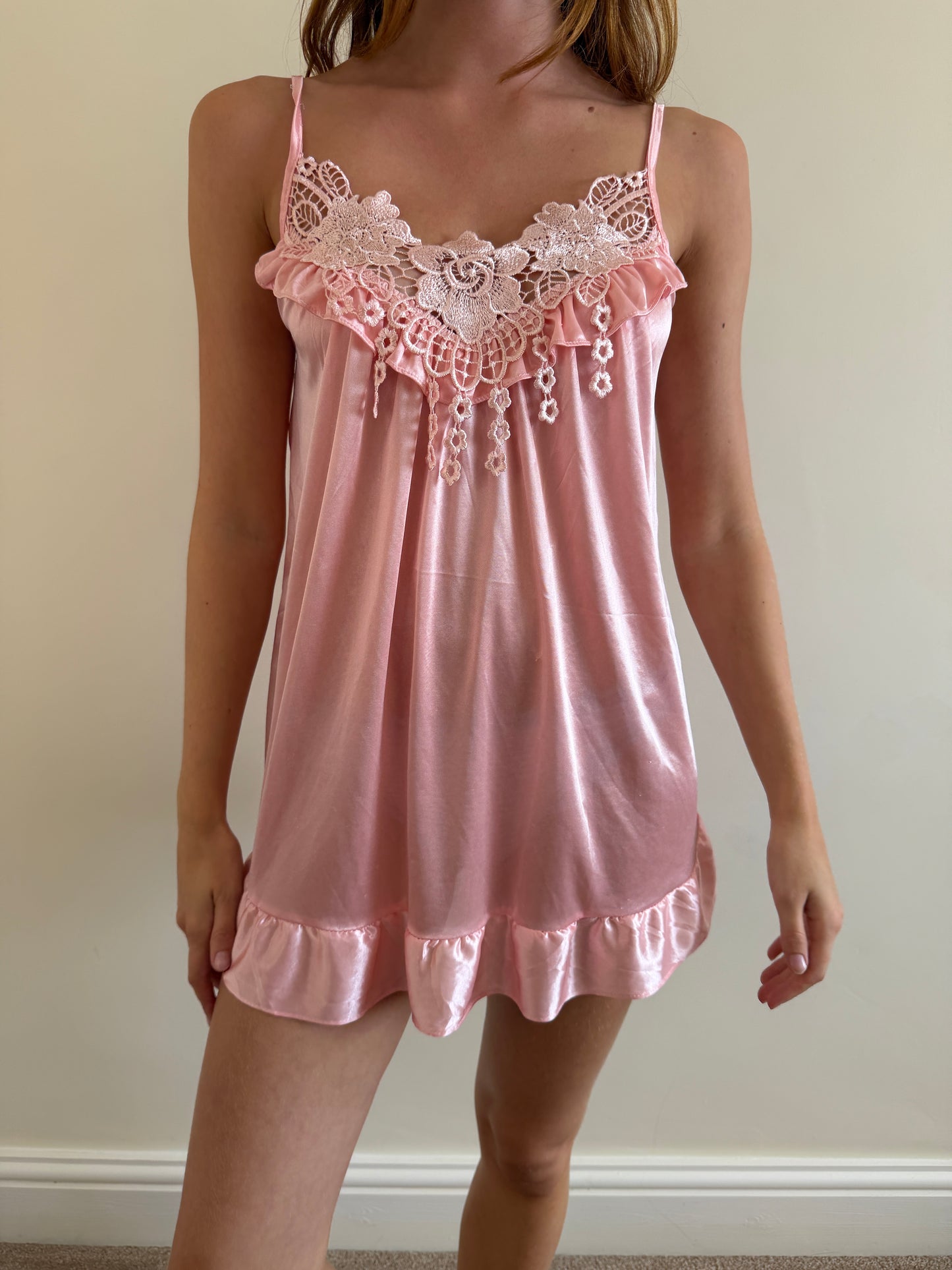 pink mini dress