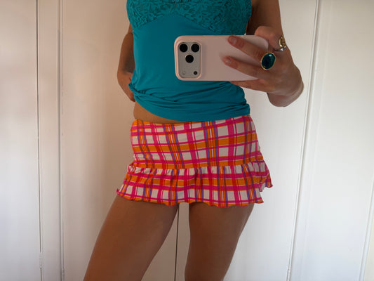 summer mini skirt