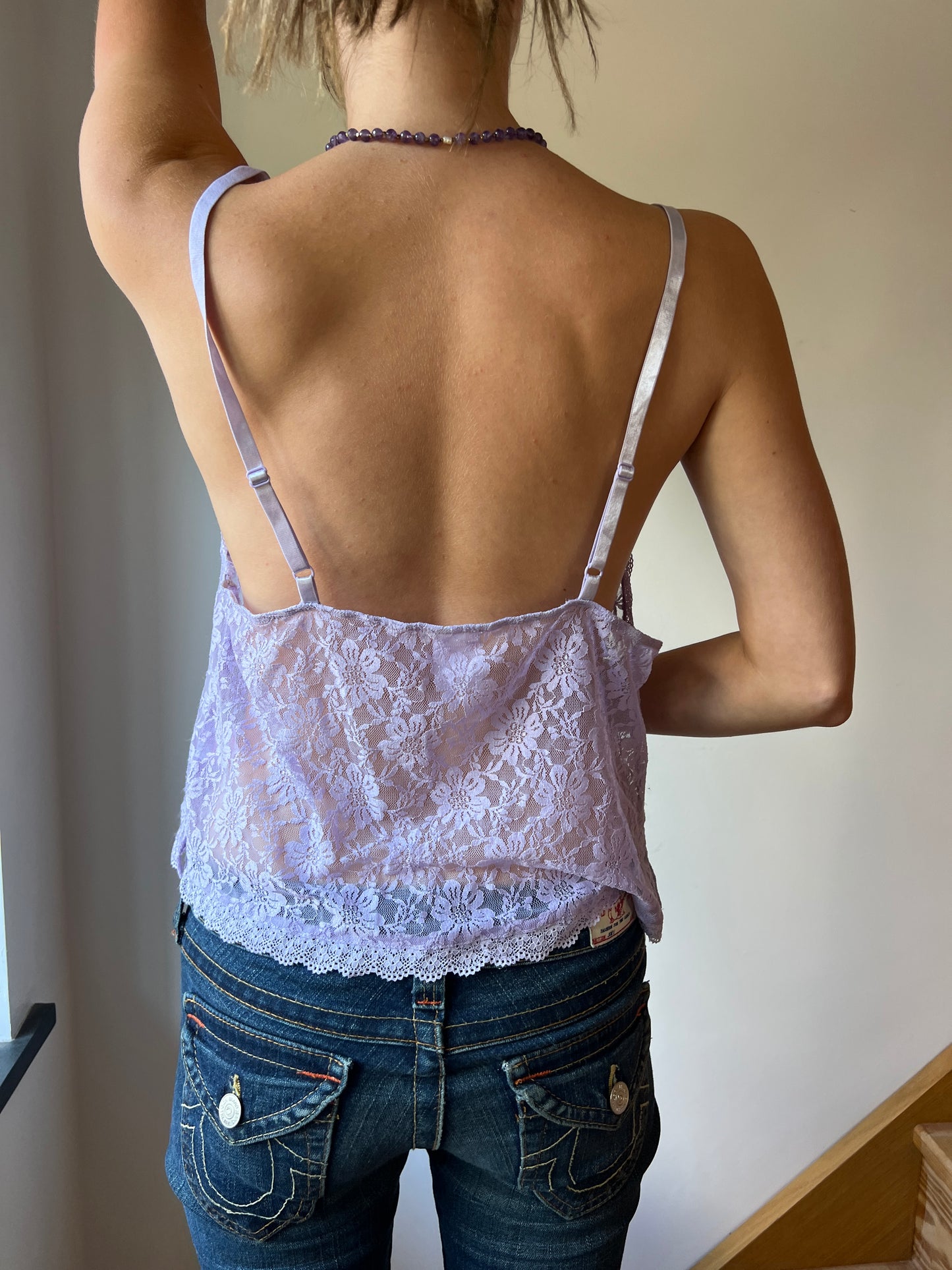 Purple Laced Cami