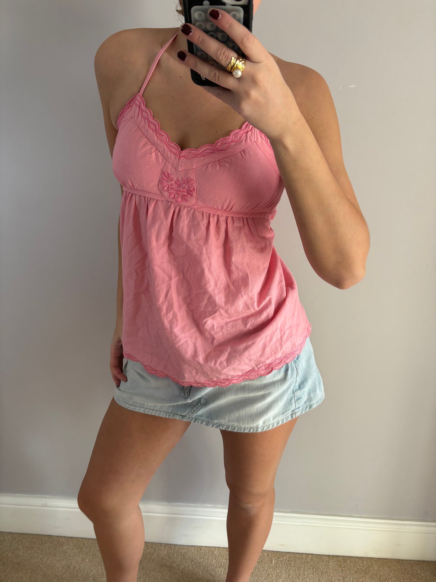 pink cami
