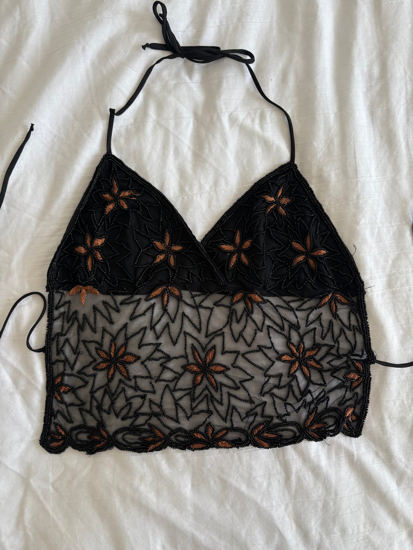 beaded cami