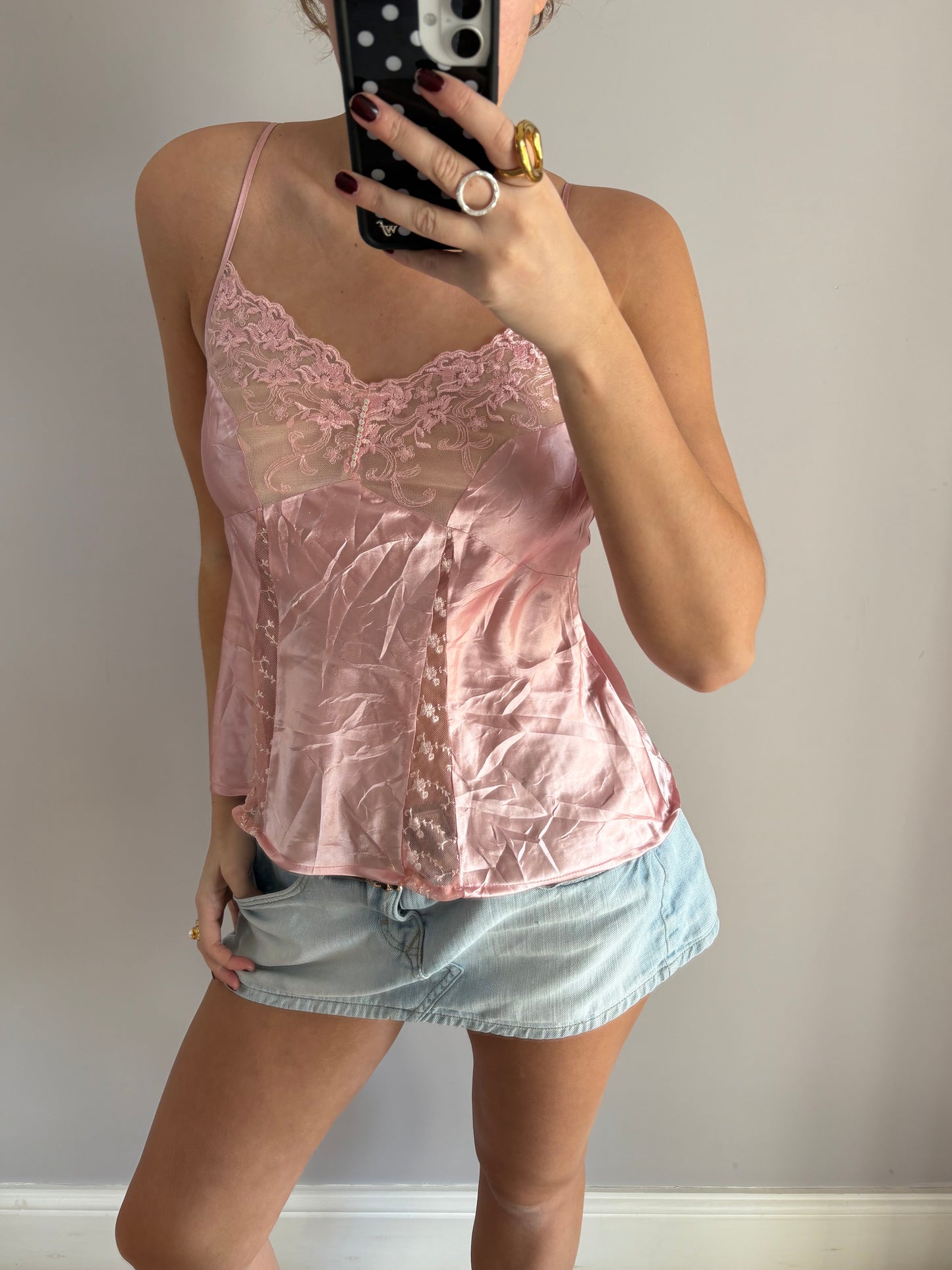 pink cami