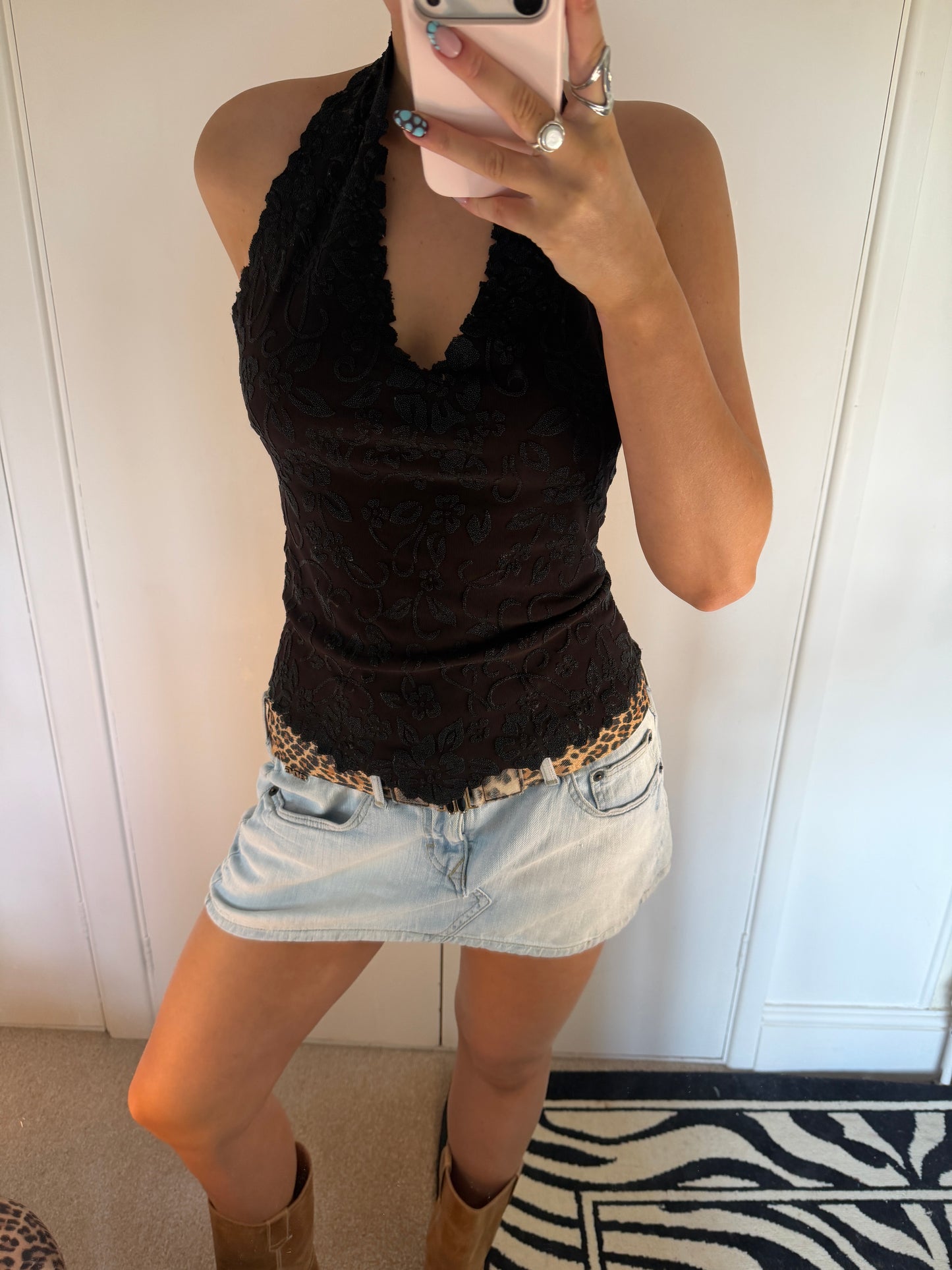beaded cami