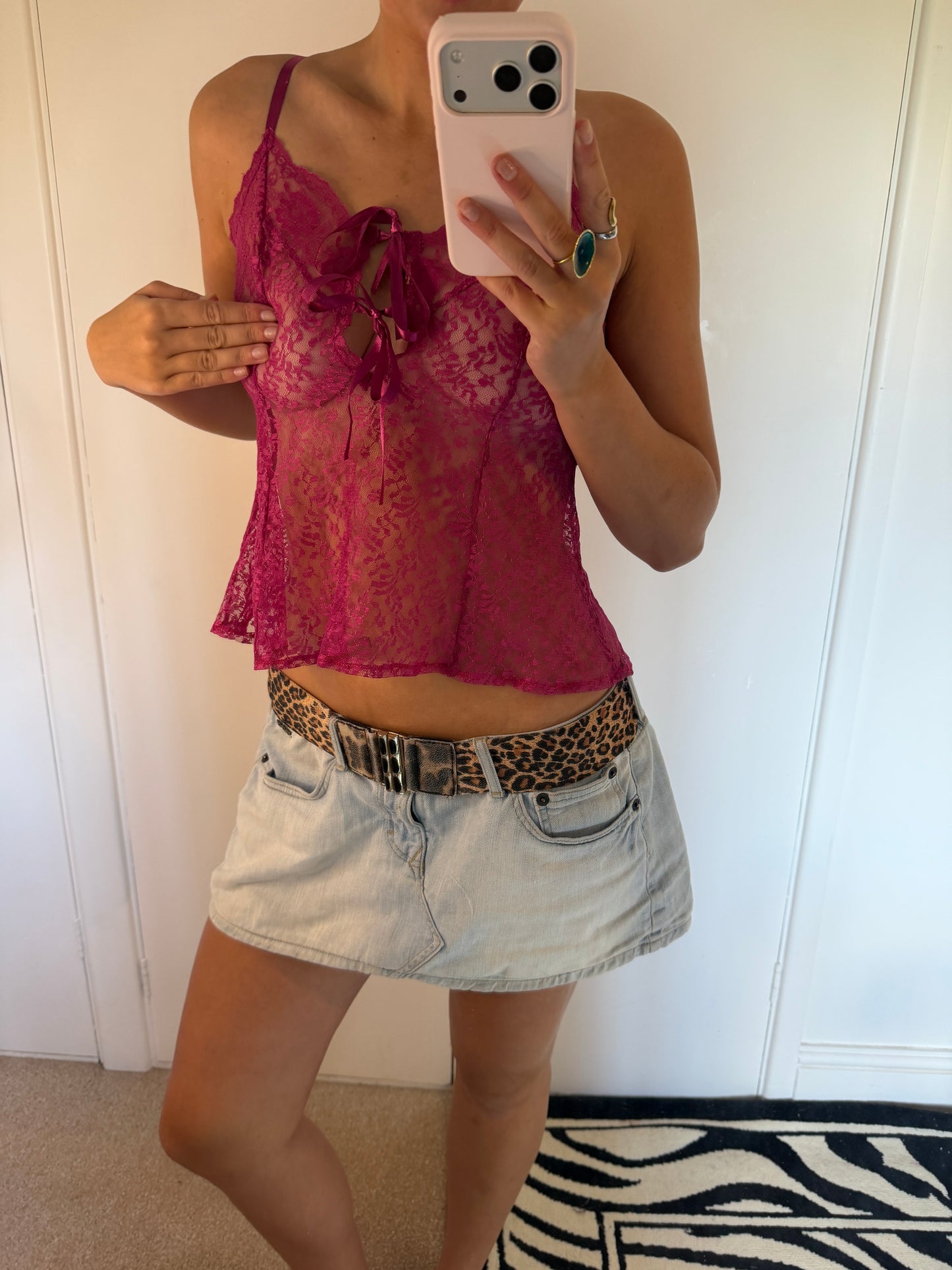 laced cami