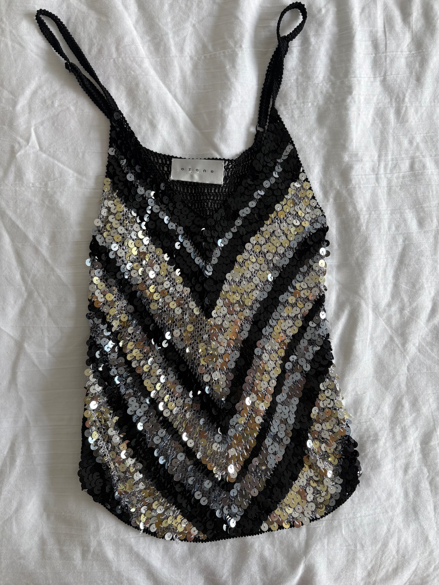 sequin cami