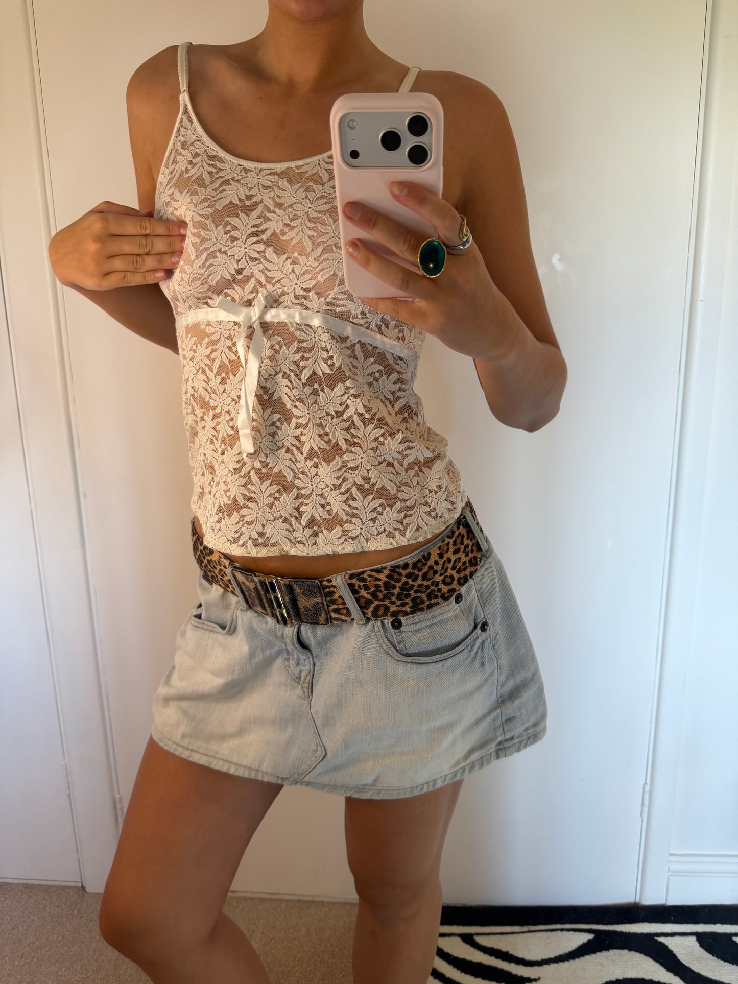 laced cami