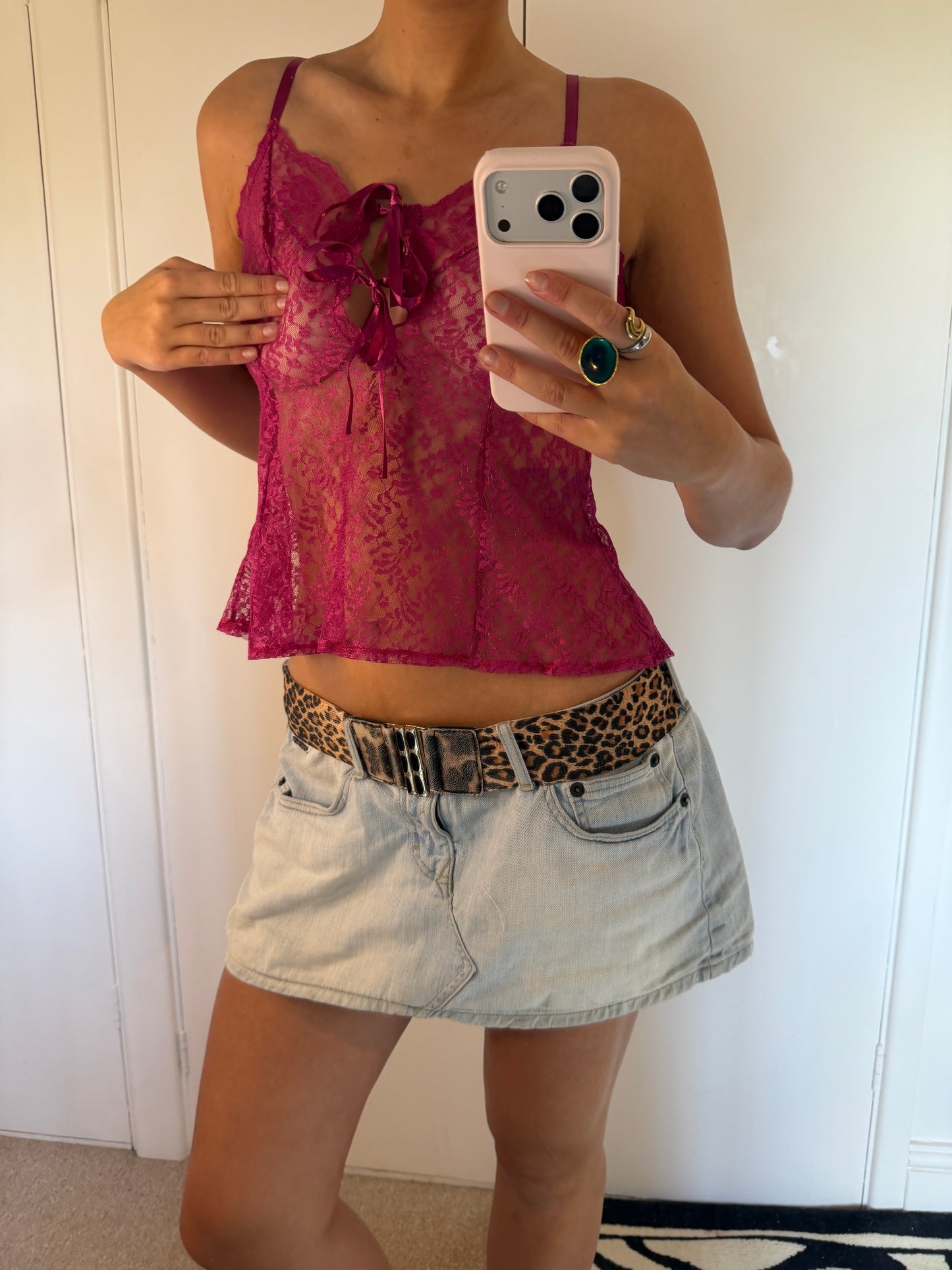 laced cami